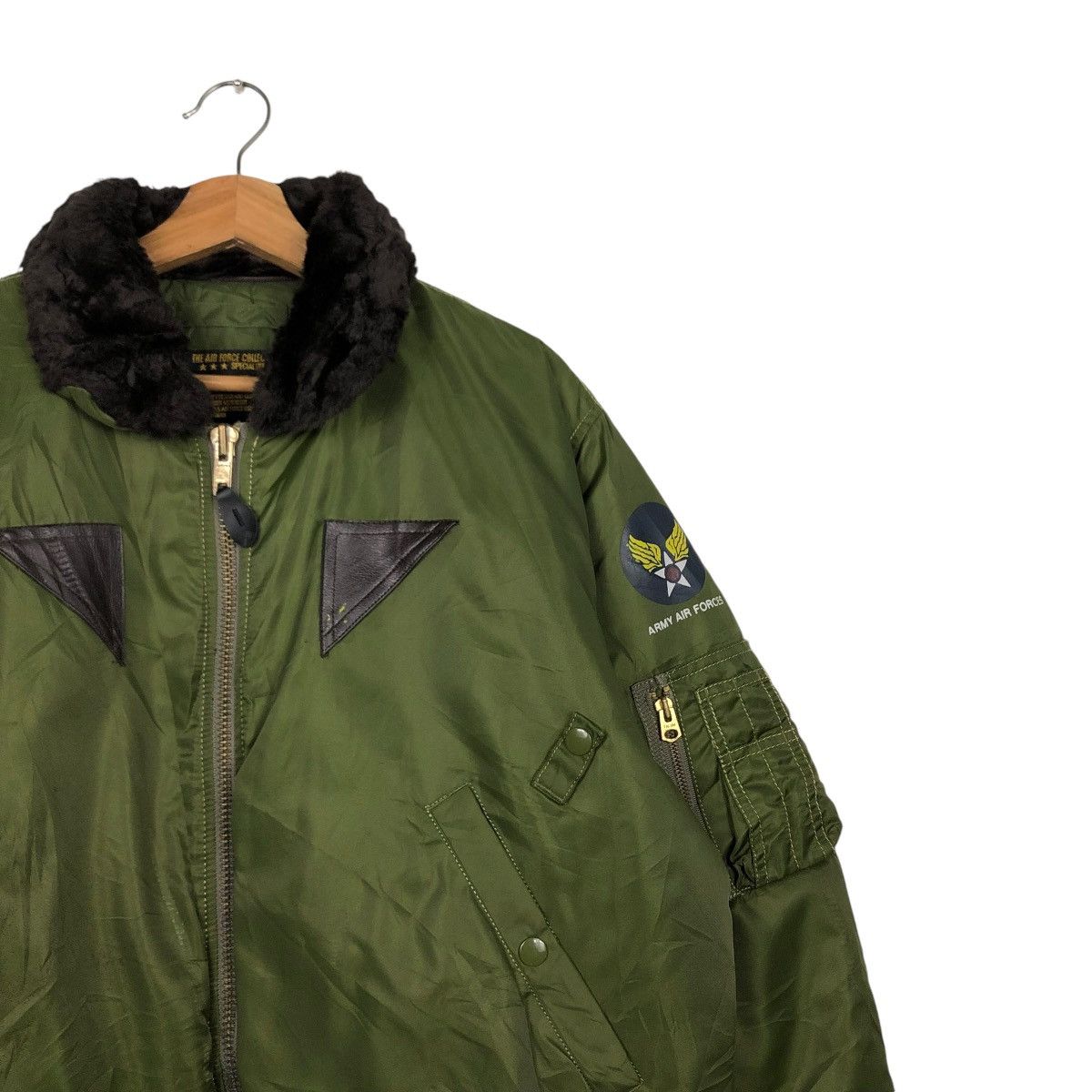 Vintage 🔥VINTAGE BOMBER JACKET MILITARY XENON AIR FORCE US NAVY Size US M / EU 48-50 / 2 - 8 Thumbnail