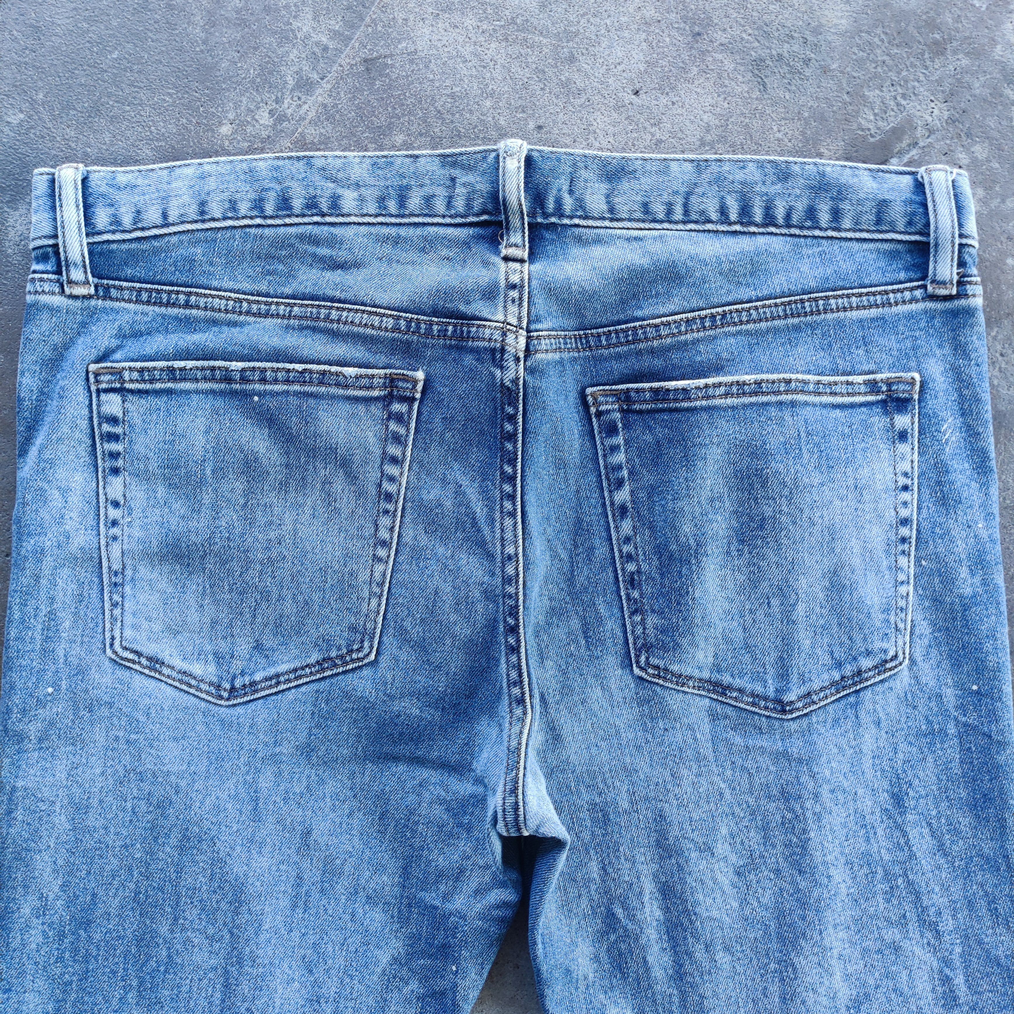 Japanese Brand Vintage Japanese Brand Slim Jeans Distressed Faded Pants Size US 38 / EU 54 - 10 Thumbnail