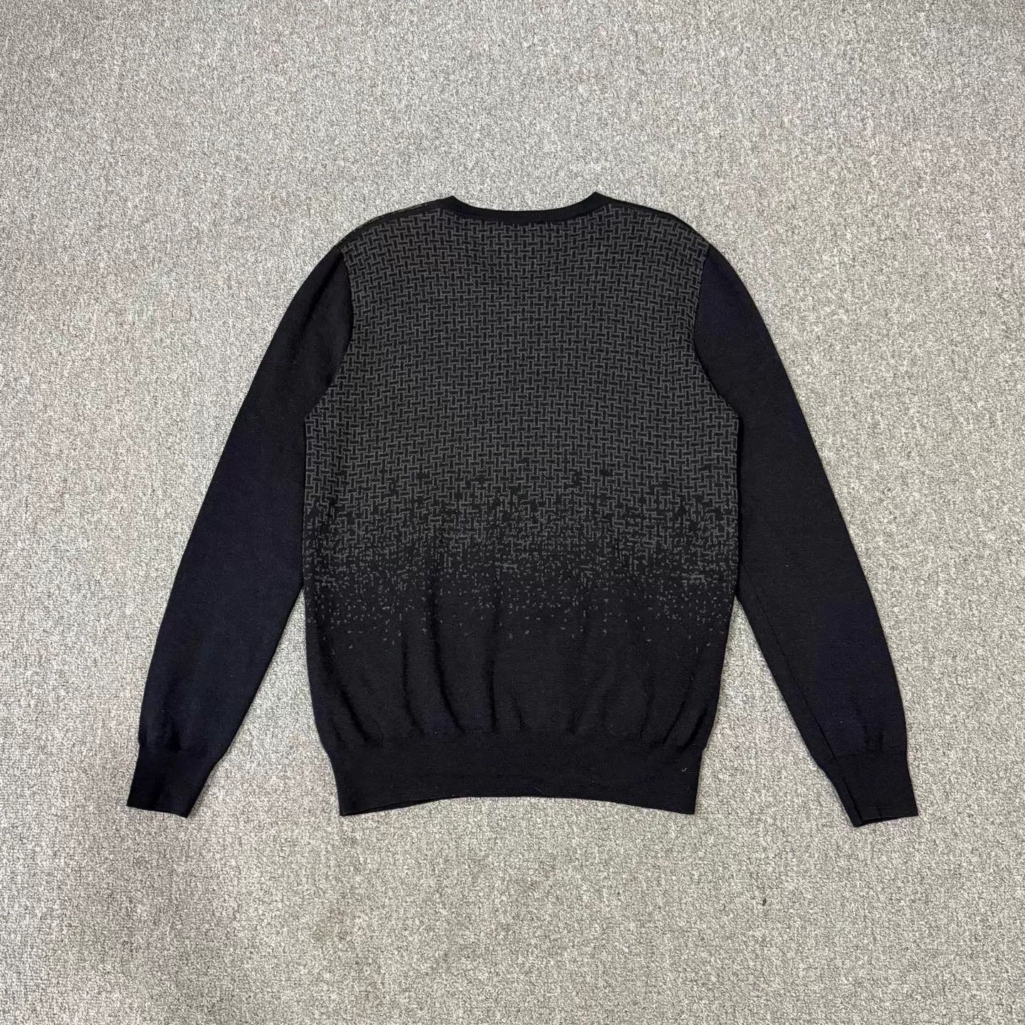 Hermes Hermes Black Crewneck Sweater XL 99 New Size US XL / EU 56 / 4 - 2 Thumbnail