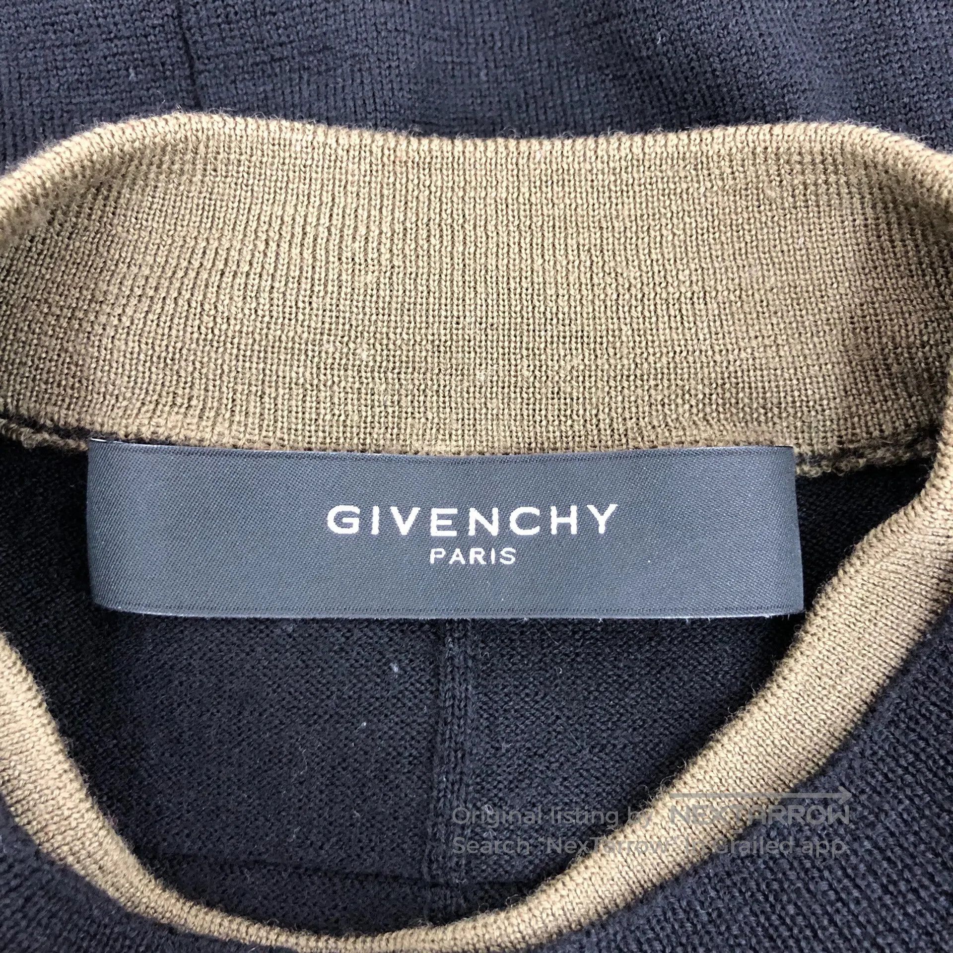 Givenchy Givenchy Black dog head badge embroidered wool round-neck Size S / US 4 / IT 40 - 5 Thumbnail