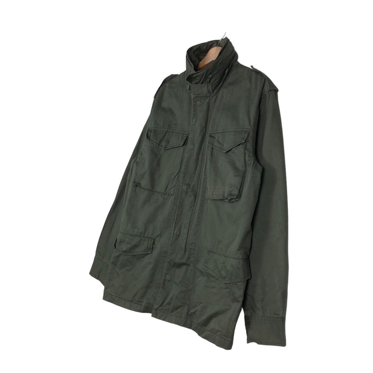 Japanese Brand 🔥Vintage Cargo Biker Military Jacket Avirex Big Pocket Size US L / EU 52-54 / 3 - 2 Thumbnail