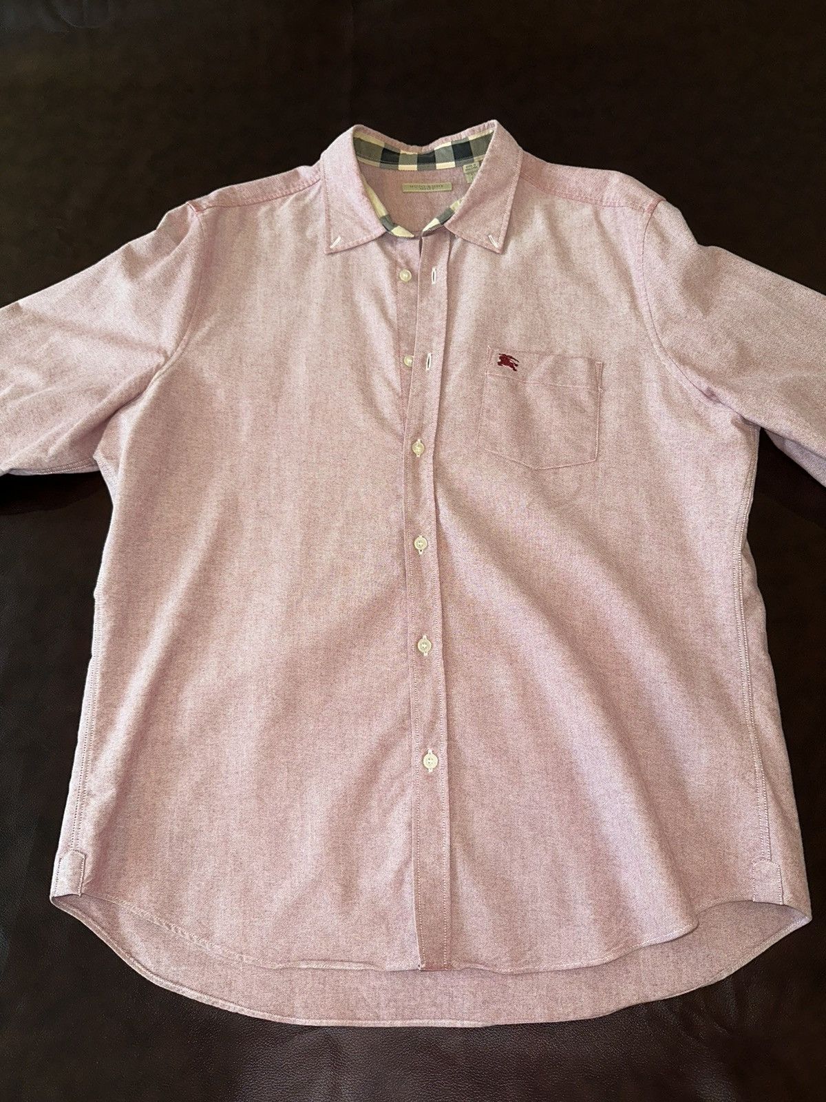 image of Burberry Brit Shirt in Pink, Men's (Size XL)