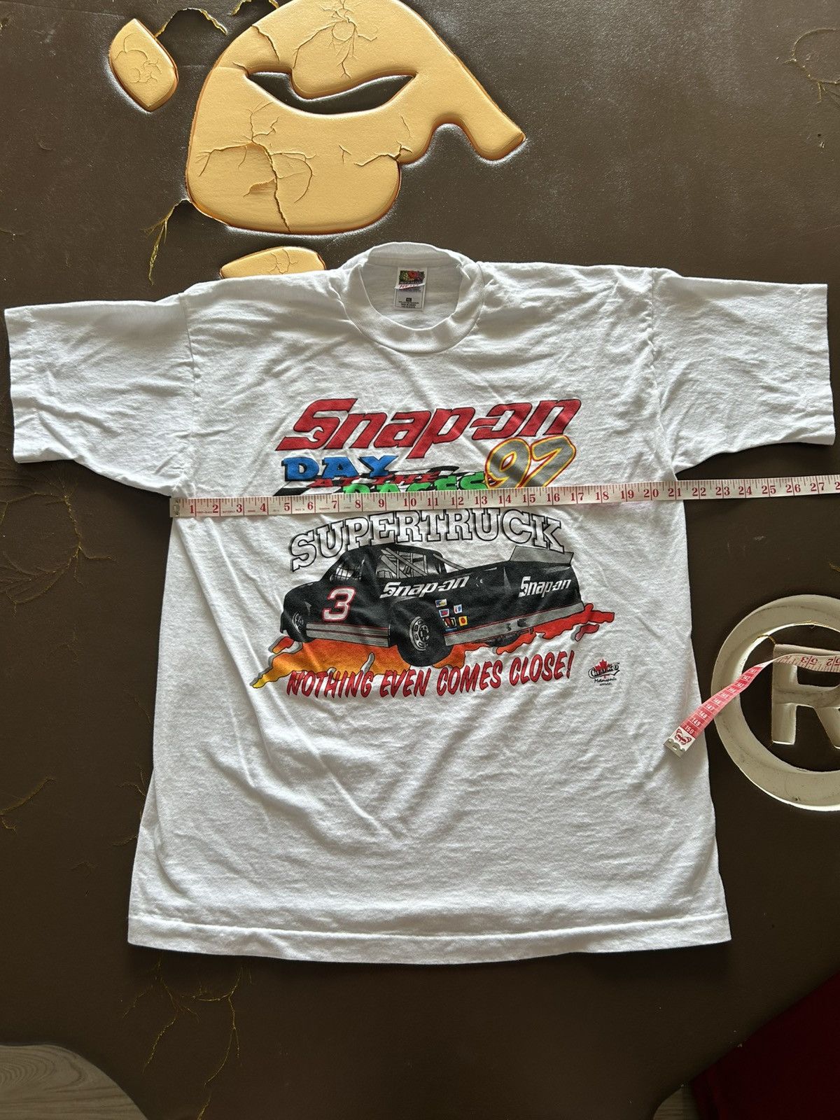 NASCAR Vintage 97 Dale Earnhardt Nascar Racing Tee White Size US XL / EU 56 / 4 - 7 Thumbnail