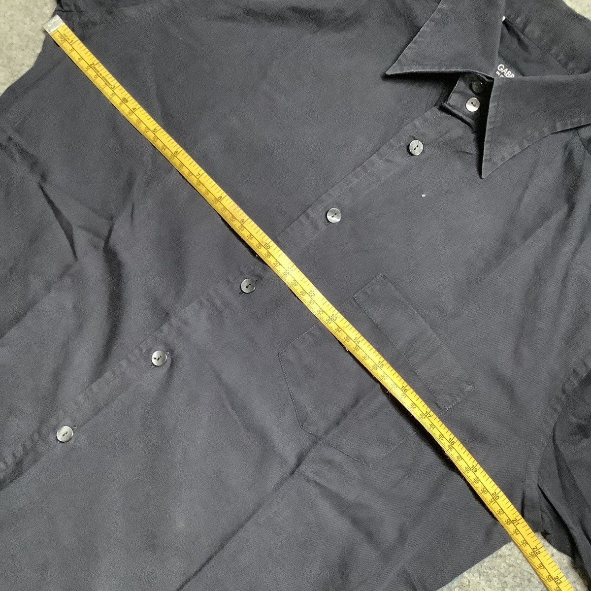 Dolce & Gabbana Dolce & Gabbana Black Oxford Shirt Size US M / EU 48-50 / 2 - 10 Thumbnail