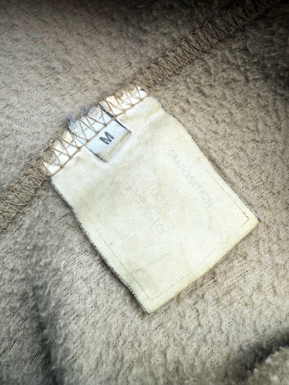 Chanel AW01 Chanel Sport CC Logo Beige Fleece Balaclava Ski Mask Size ONE SIZE - 5 Thumbnail