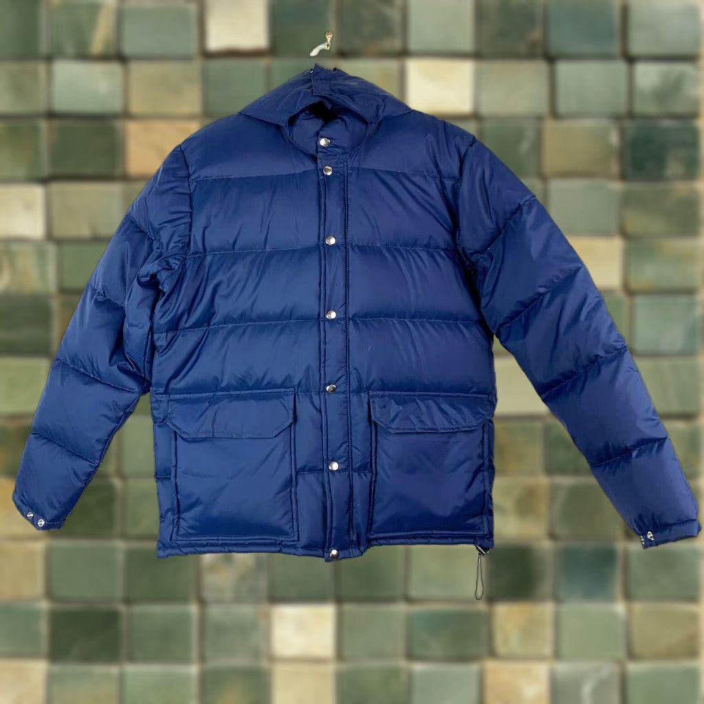 Vintage Vintage Challenger Blue Down Puffer Jacket Coat Mens Medium 38-40 Nylon Down 80/20 100% Nylon Puffer Jacket Blue Mens M Size US M / EU 48-50 / 2 - 1 Thumbnail