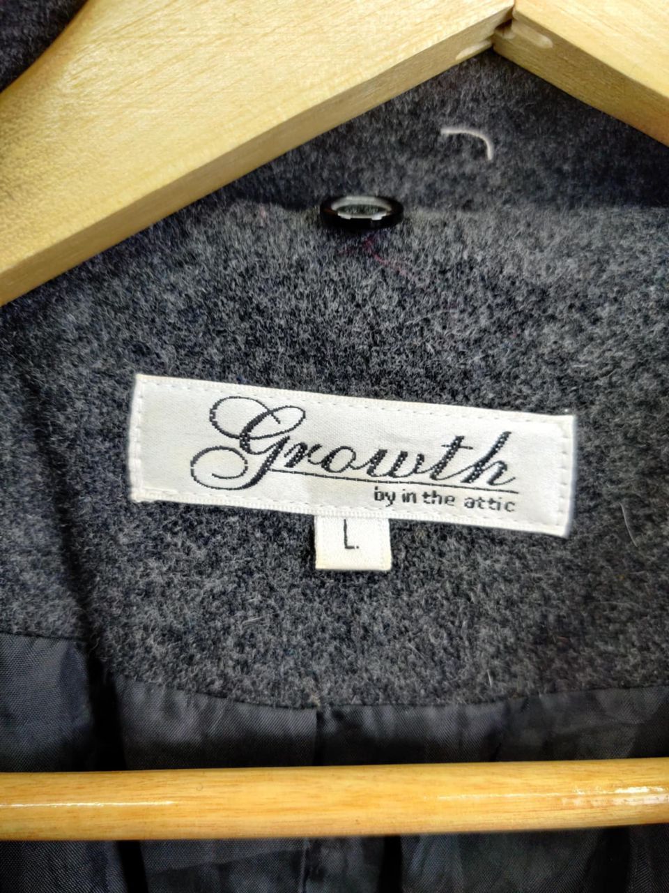 In The Attic Growth By In The Attic Wool Double Breasted Zip Jacket Size US L / EU 52-54 / 3 - 13 Thumbnail