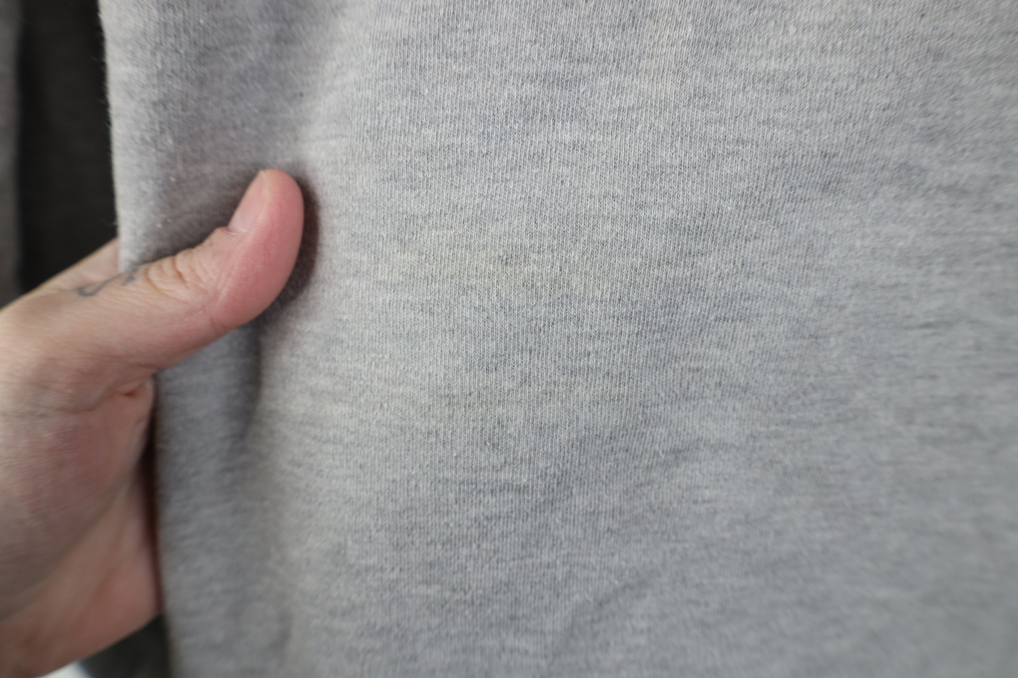 Eddie Bauer Vintage 90s Eddie Bauer Turtleneck T-Shirt Heather Gray Size L / US 10 / IT 46 - 8 Thumbnail
