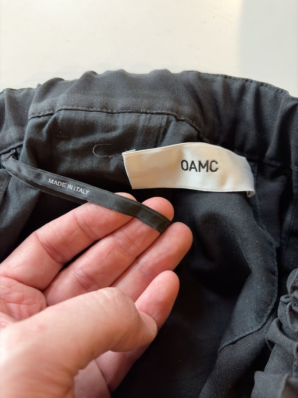 OAMC Raw Hem Cropped Trouser Size US 34 / EU 50 - 3 Thumbnail