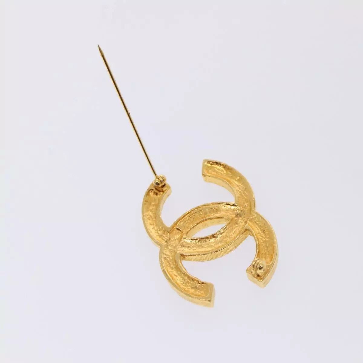 Chanel CHANEL COCO Mark Brooch metal Gold CC Auth Size ONE SIZE - 3 Thumbnail