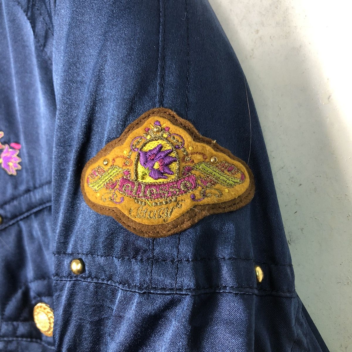 Japanese Brand × Vintage Vintage Bomber Jacket Ski Ellesse Multi Colour Cargo Pocket Size US M / EU 48-50 / 2 - 19 Thumbnail