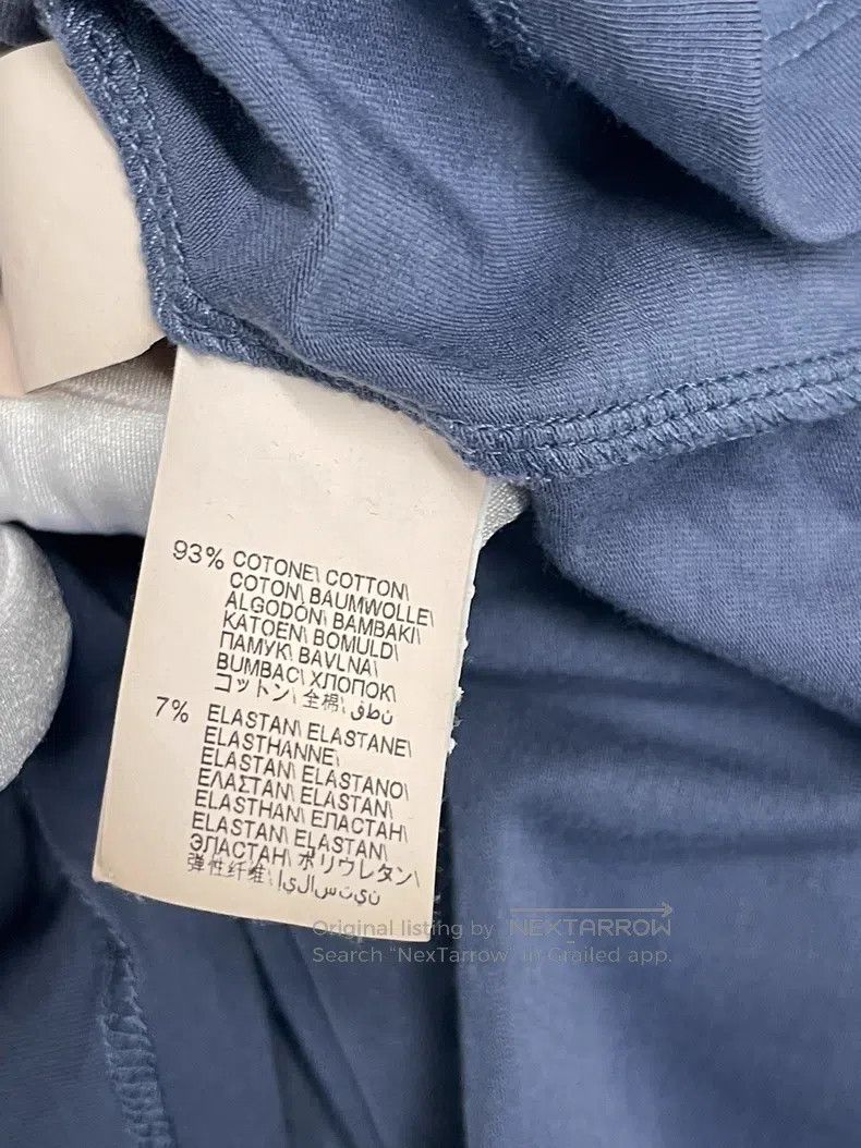 Brunello Cucinelli Brunello Cucinelli Haze Blue Cotton T-Shirt Size M / US 6-8 / IT 42-44 - 4 Thumbnail