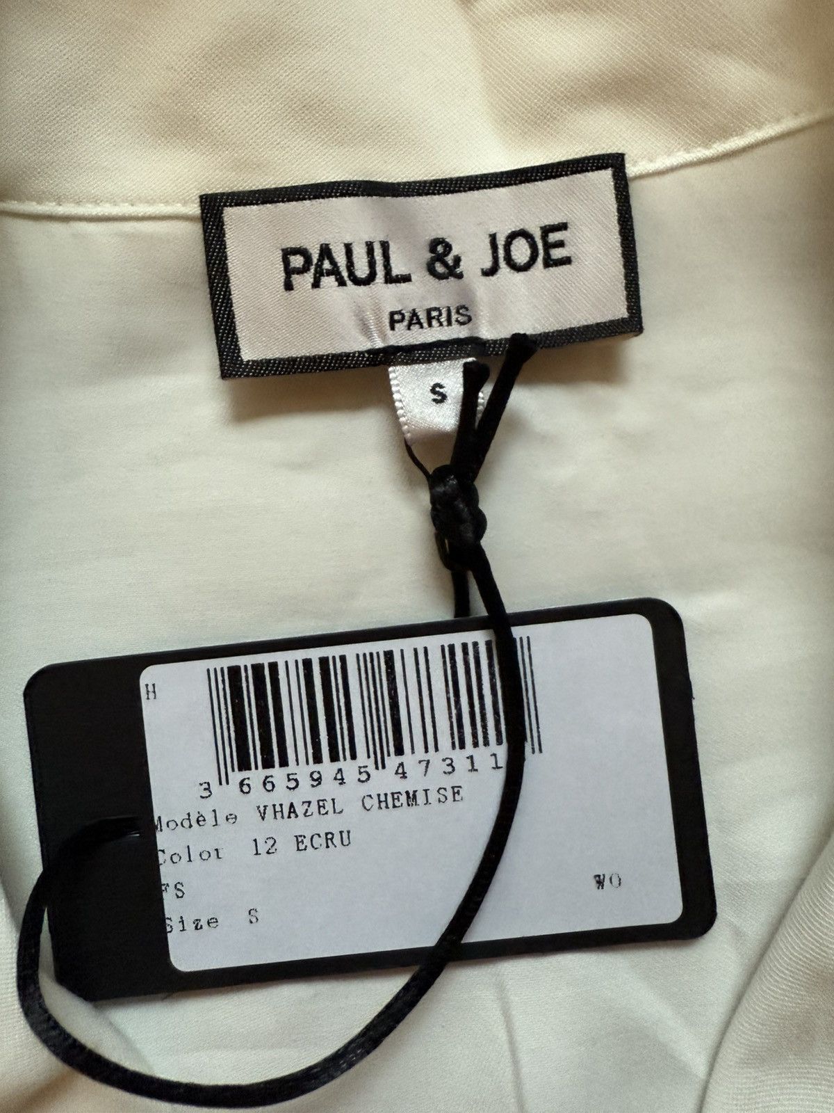 Paul & Joe Hazel Long sleeves shirt + pants suit in CUPRO TWILL Size 40S - 6 Thumbnail