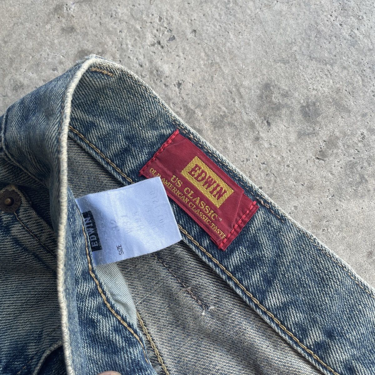 Edwin Vintage Edwin 604 US Classic Jeans Distressed Faded Pants Size US 32 / EU 48 - 7 Thumbnail