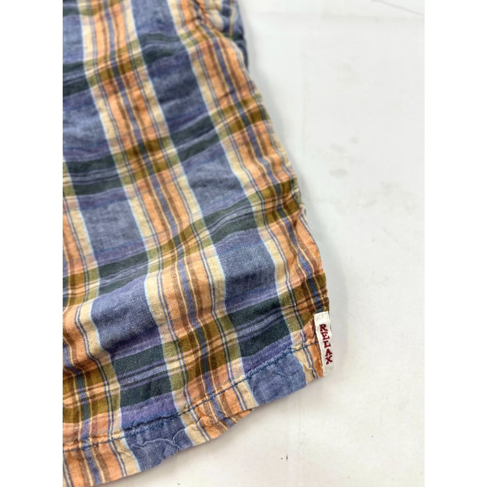 Tommy Bahama Tommy Bahama Shorts Mens 42 Multicolor Plaid Relax Linen Tropical Beachy Hawaii Summer Casual Modern Size US 42 / EU 58 - 3 Thumbnail