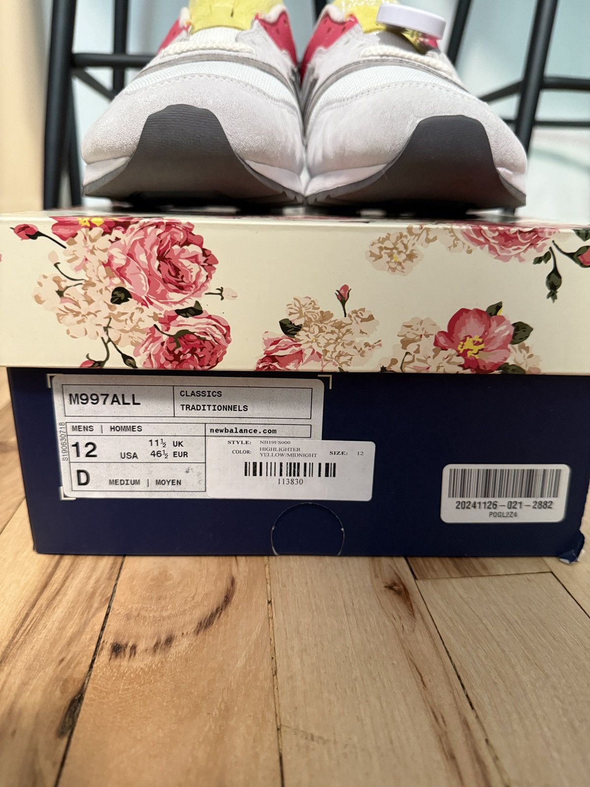 Aime Leon Dore × New Balance ALD x NB 997 Canary Yellow Size US 12 / EU 45 - 1 Thumbnail