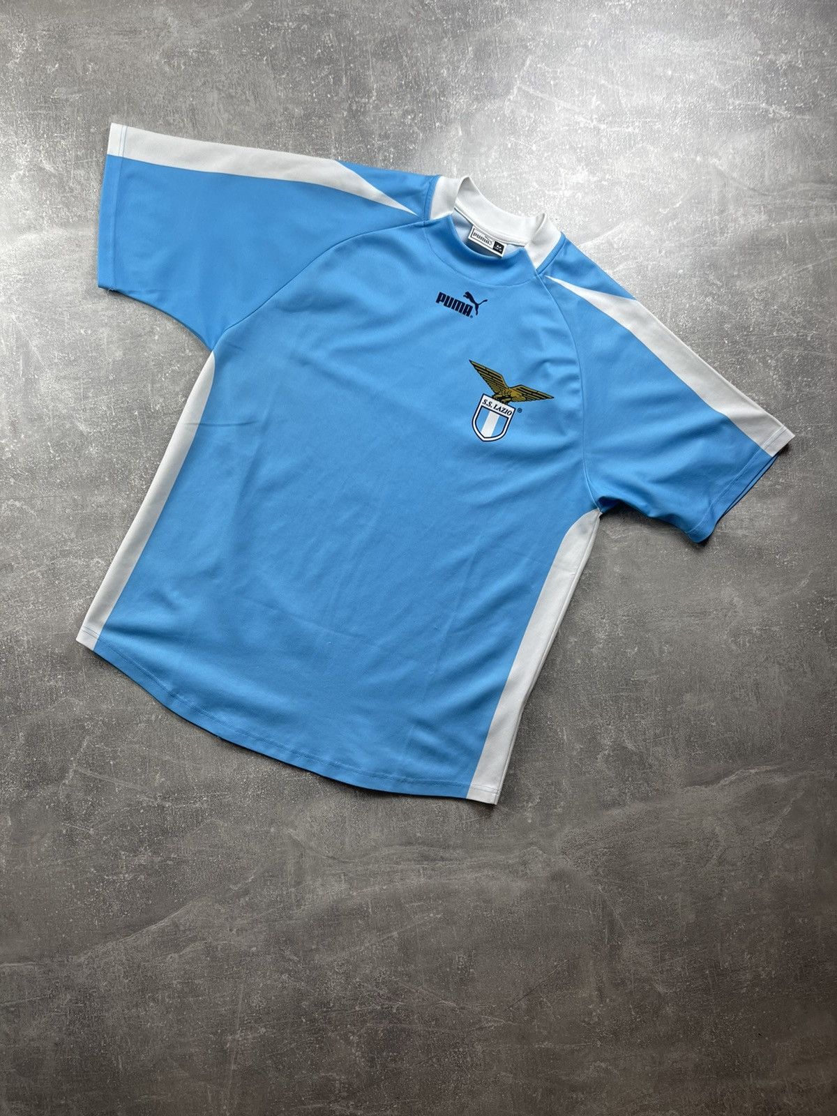 Puma Vintage S.S. Lazio Puma Jersey Dedicata a Te Autograph Shirt Size US M / EU 48-50 / 2 - 1 Thumbnail