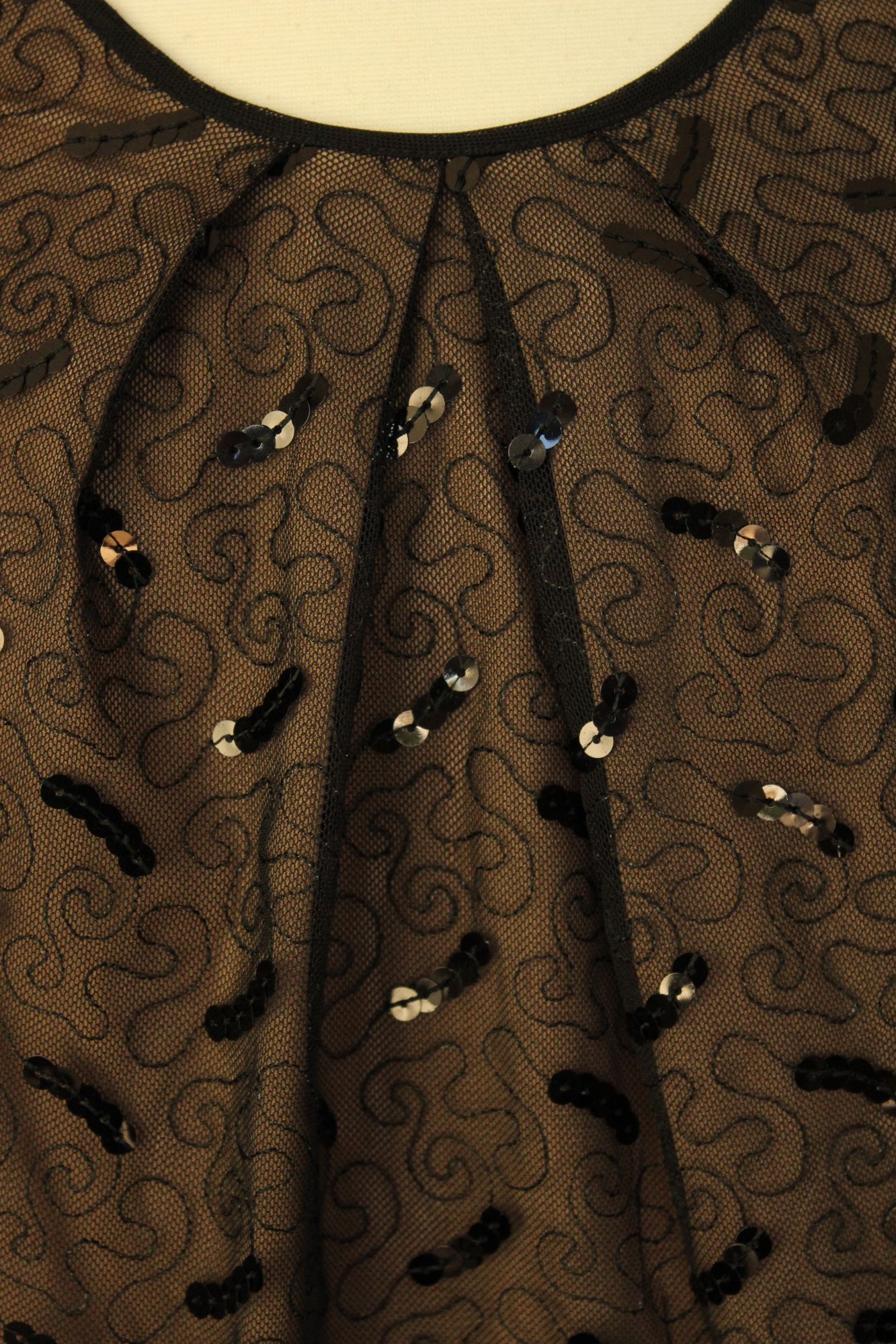 Jones New York Jones New York Womens Top, New with Tags Black over Beige, S Size S / US 4 / IT 40 - 3 Thumbnail