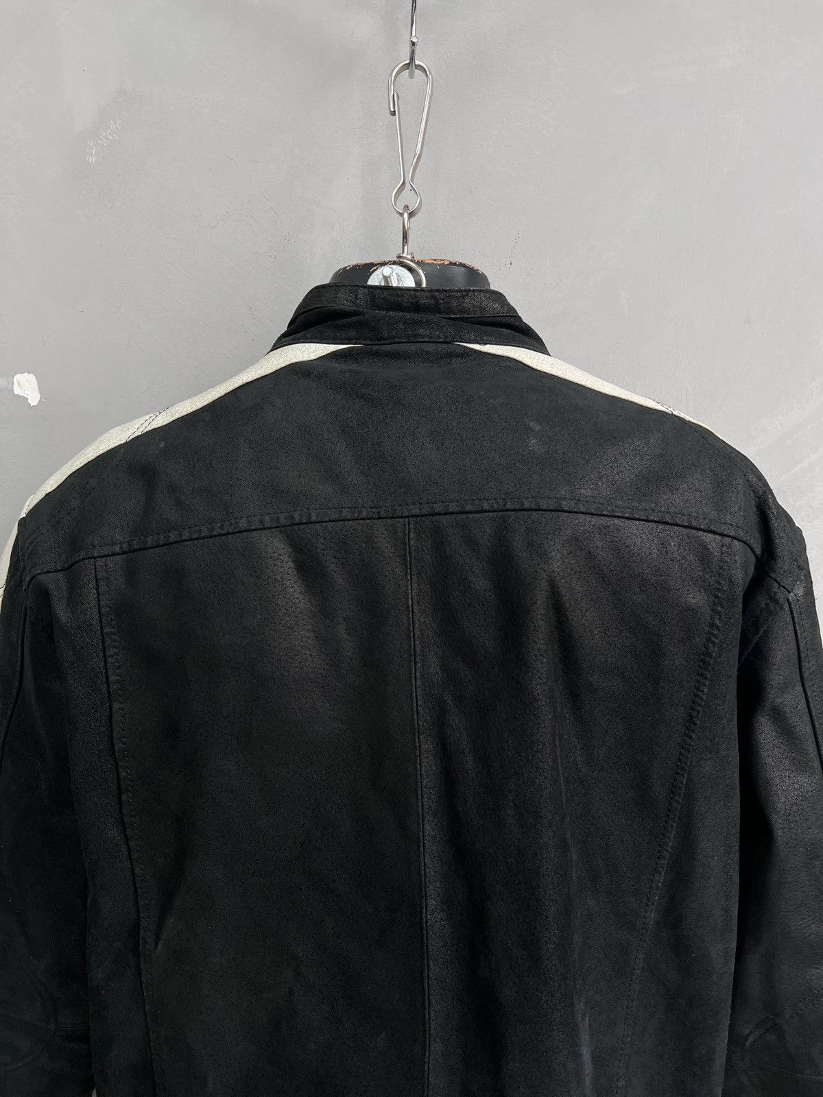 Marlboro Marlboro style racing style suede leather jacket y2k hype Size US L / EU 52-54 / 3 - 8 Thumbnail