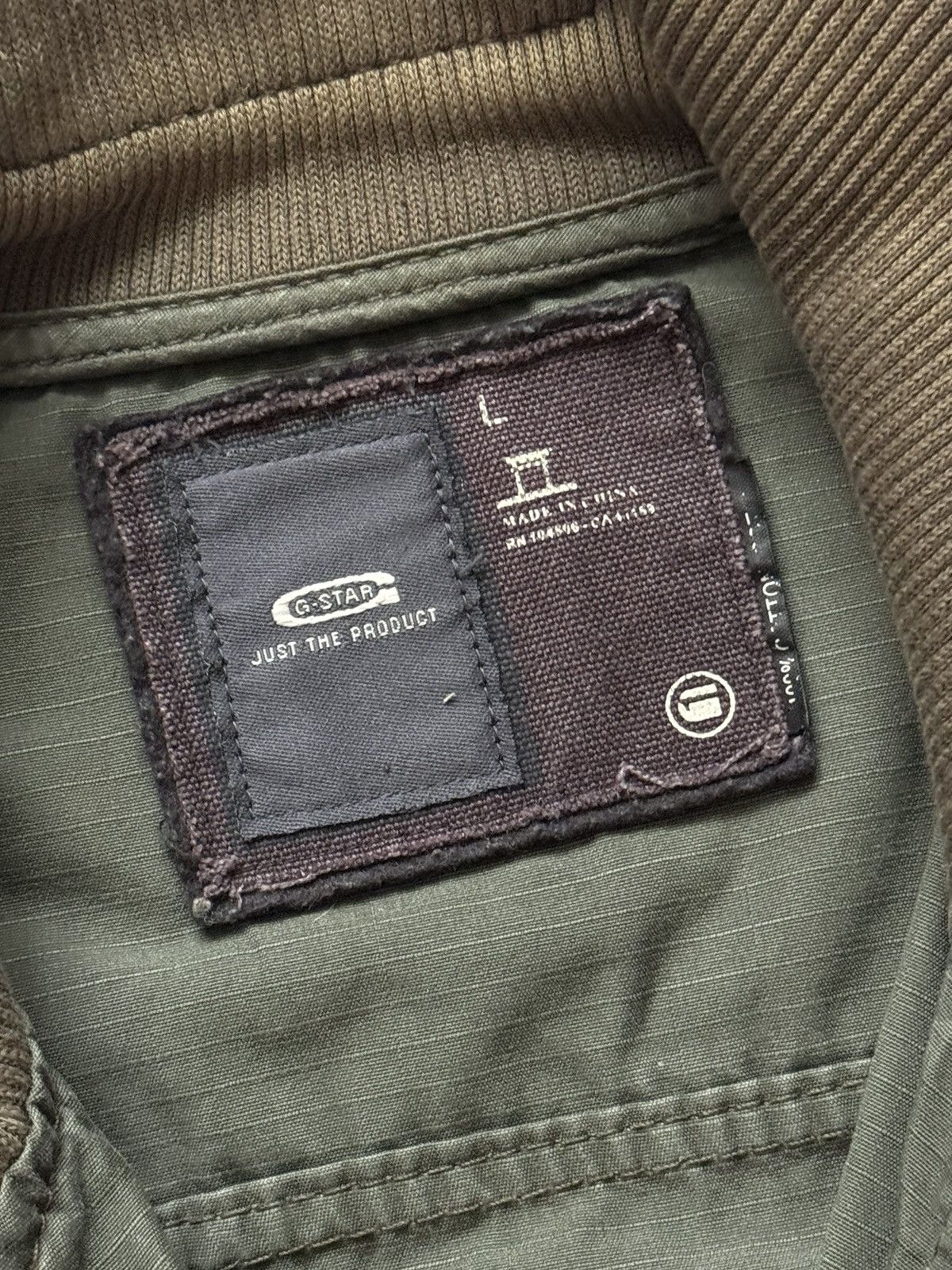 G-Star G star raw M/L cargo vintage bondage jacket military bomber Size US L / EU 52-54 / 3 - 15 Thumbnail