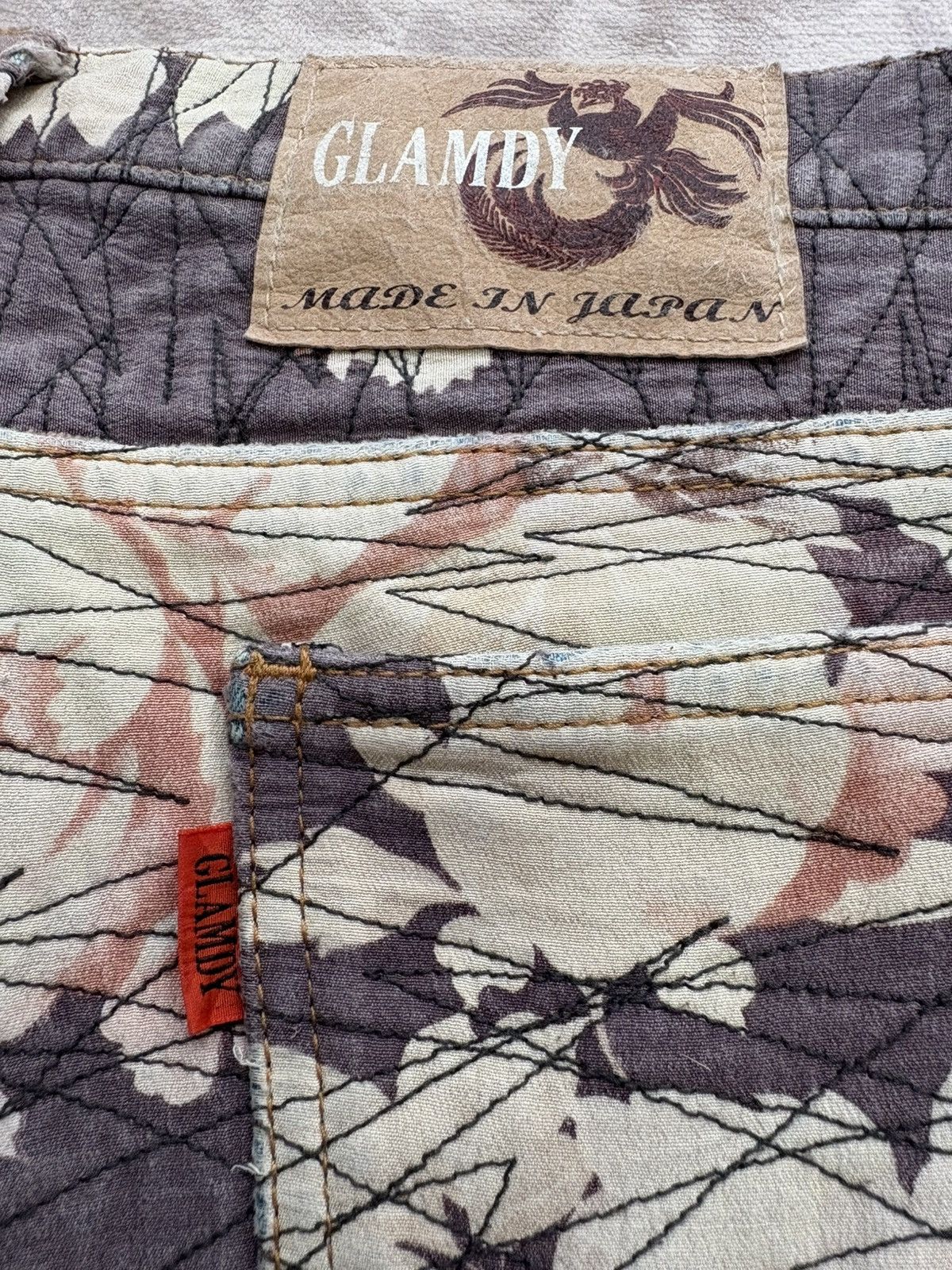 Japanese Brand W32 Vintage Glamdy Karakuri Tamashii Jeans Size US 32 / EU 48 - 15 Thumbnail