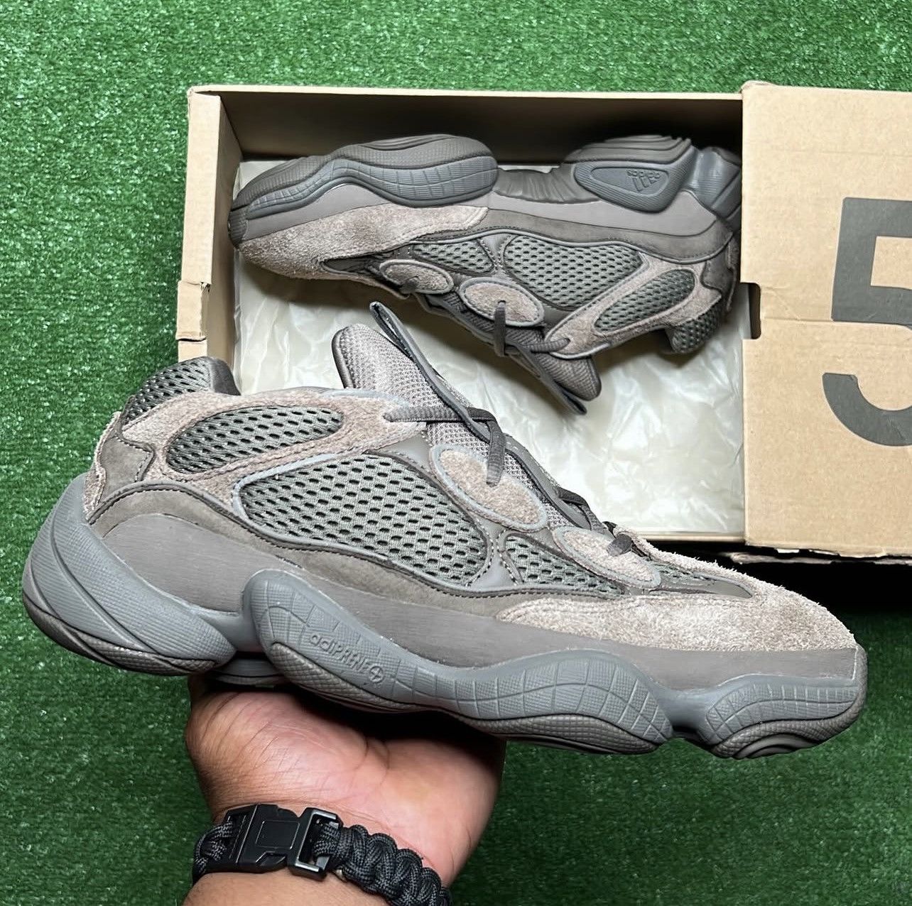 Adidas Adidas Yeezy 500 ‘Brown Clay’ Size US 9 / EU 42 - 3 Thumbnail