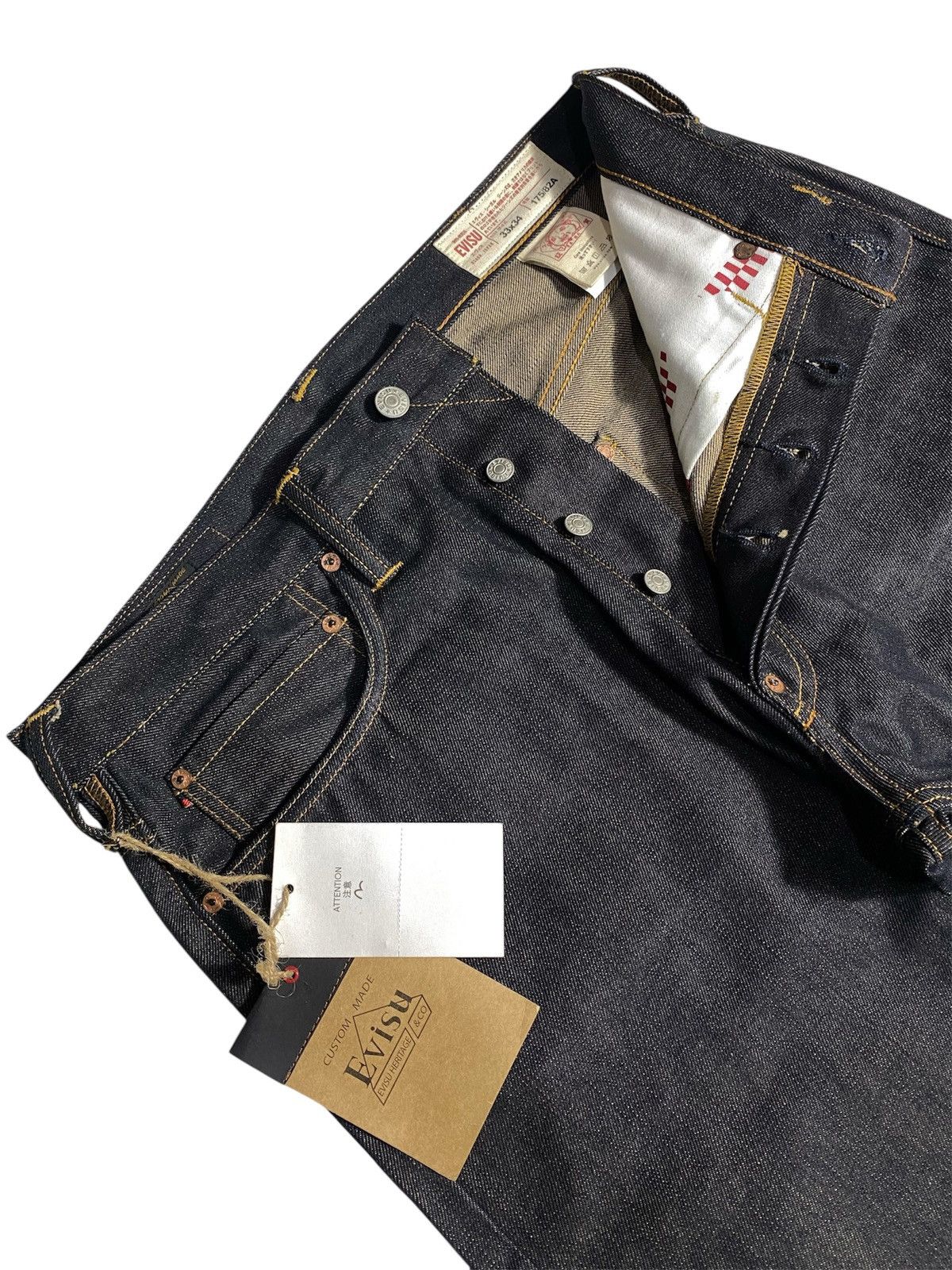 Evisu Evisu Script Daicock No 3 Lot 2000 New Size US 33 - 8 Thumbnail