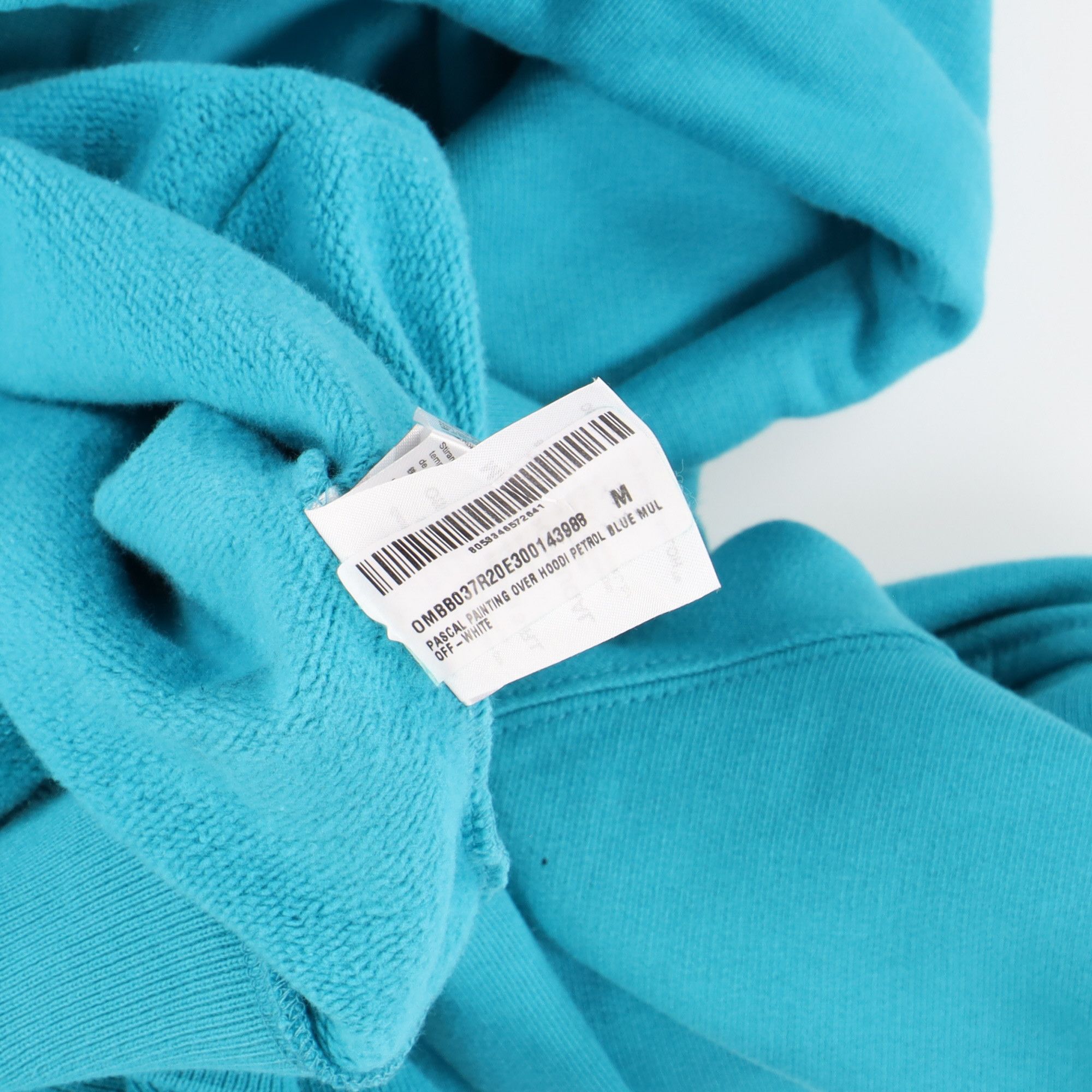 Off-White Blue Pascal Golden Ratio Painting Oversized Hoodie Size US M / EU 48-50 / 2 - 7 Thumbnail