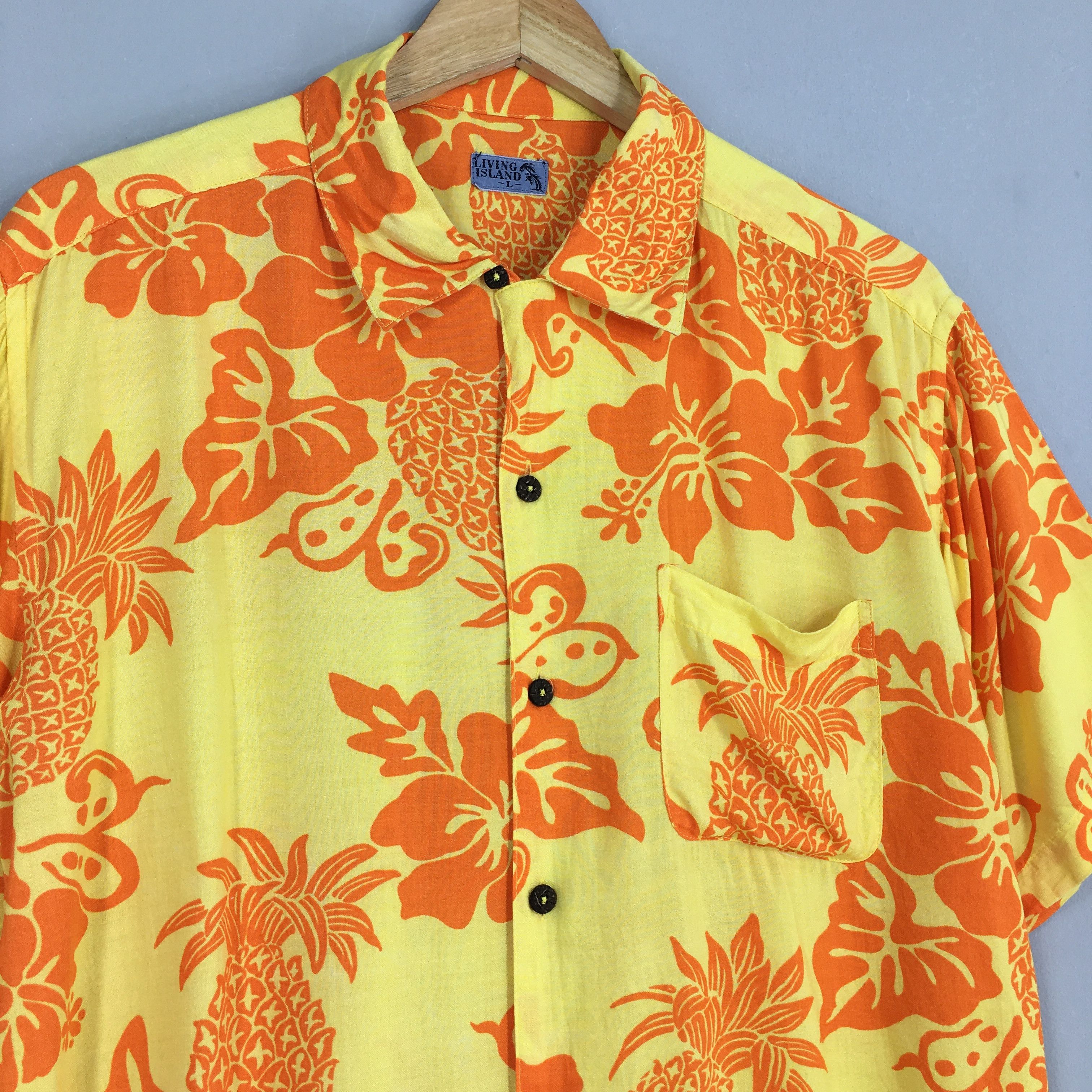 Other Vintage Aloha Surfing Hawaiian Hibiscus Flower Shirt Large Size US L / EU 52-54 / 3 - 3 Thumbnail