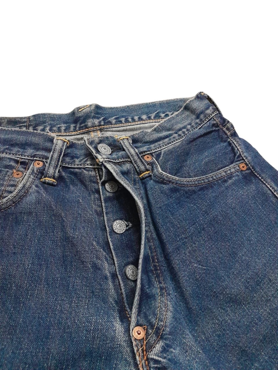 Evisu EVISU by Hidehiko Yamane Selvedge Denim Japan (F54) waist 27 Size US 27 - 10 Thumbnail