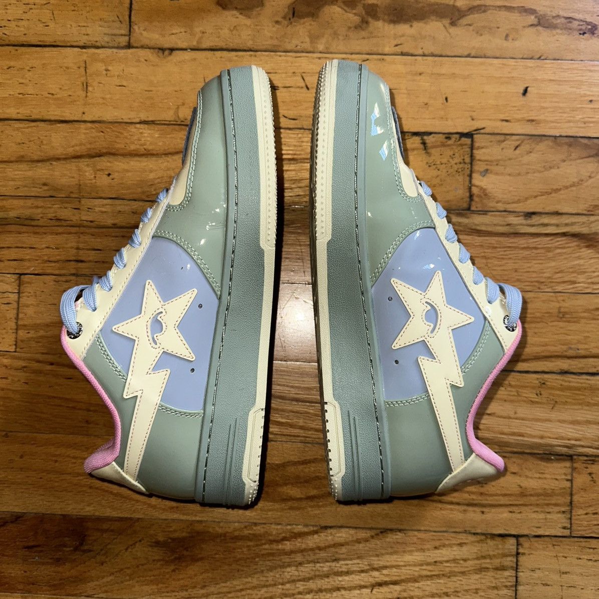 Bape Kidsuper x bapesta sneakers w box Size US 7 / EU 40 - 8 Thumbnail