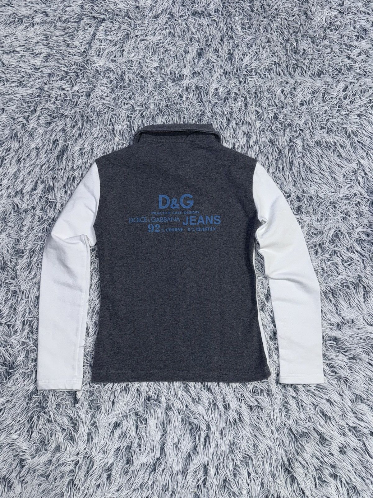 Dolce & Gabbana Vintage Dolce&Gabbana Zip sweatshirt y2k style 00’s Size M / US 6-8 / IT 42-44 - 2 Thumbnail