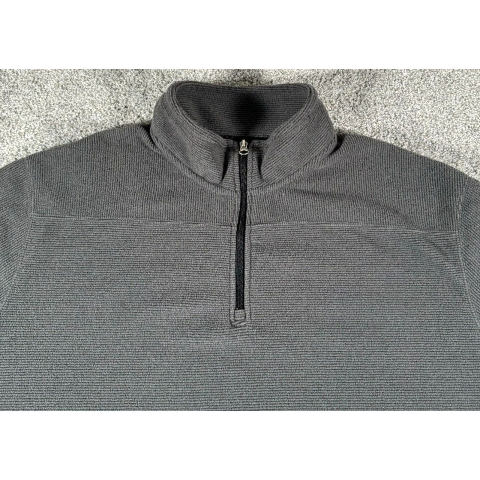 Faded Glory Faded Glory 1/4 Zip Sweater Mens 2XL Gray Fleece Zipper Pullover Streetwear Y2K Size US XXL / EU 58 / 5 - 6 Thumbnail