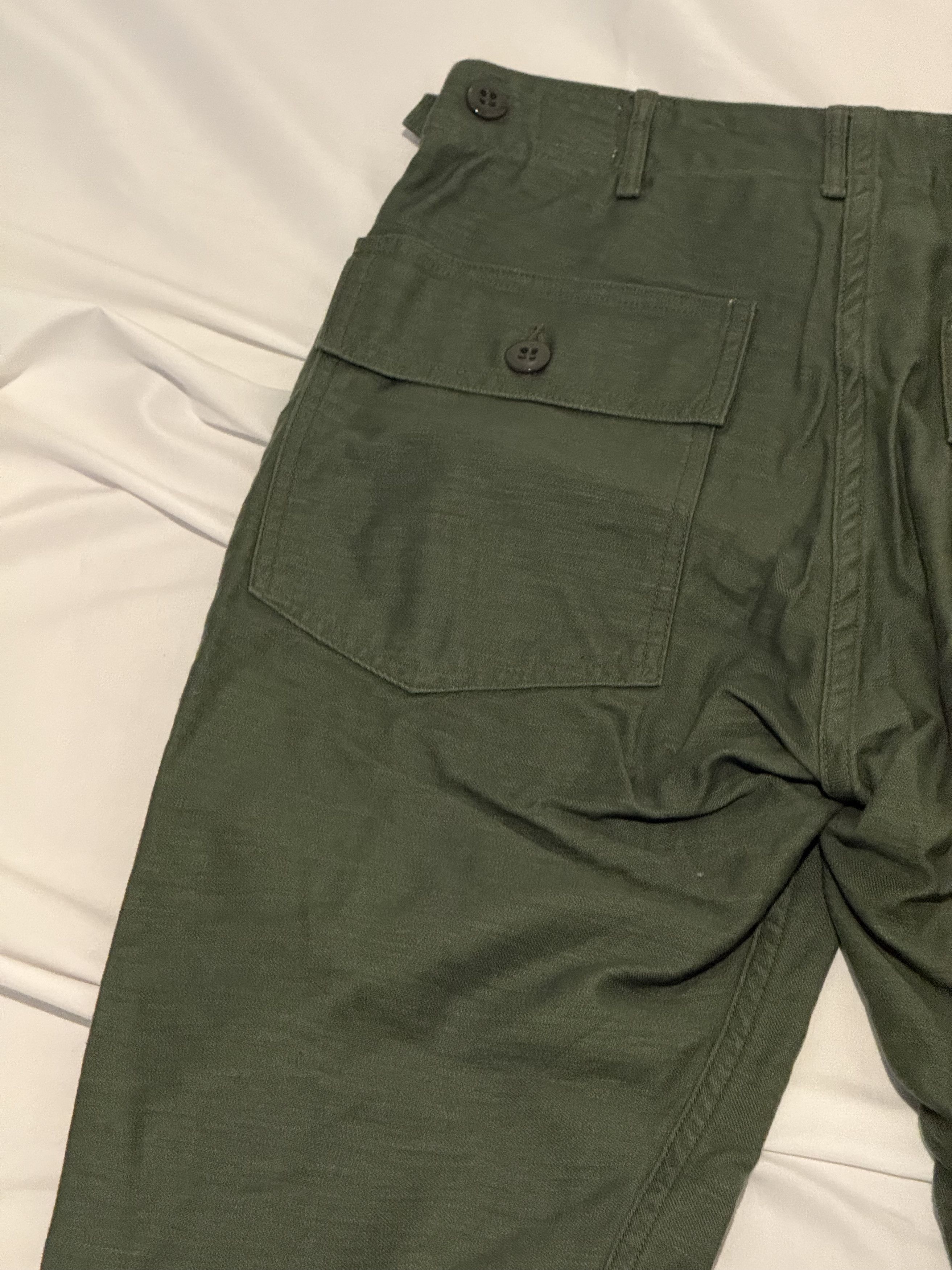 Orslow OrSlow Fatigue Pants - Green - Size 0 (~29) - Brand New Size US 29 - 5 Thumbnail