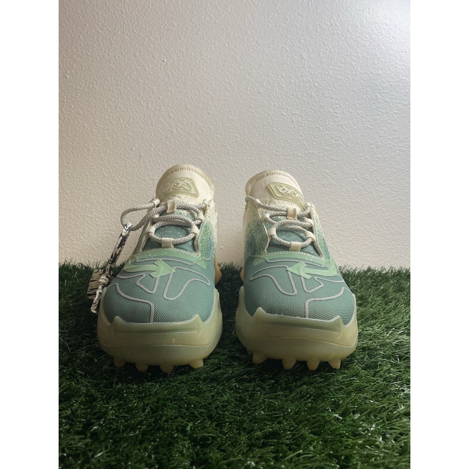 Off-White Off-White ODSY-1000 “Green Cream Colorblock” | Size 44 EU Size US 11 / EU 44 - 5 Thumbnail