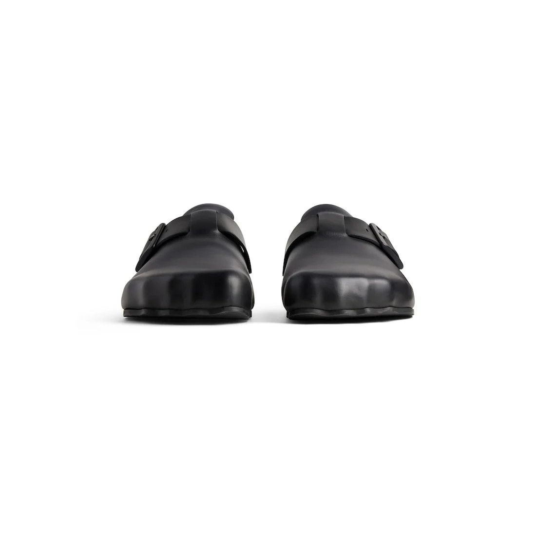 Balenciaga o1s1wg110326 Sunday Mules in Black Size US 9 / EU 42 - 3 Thumbnail