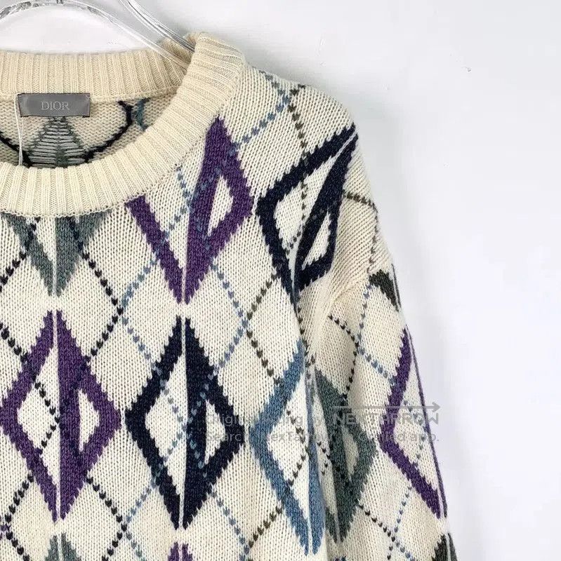 Dior Dior Colorblock Wool Sweater for Men . Size US M / EU 48-50 / 2 - 3 Thumbnail