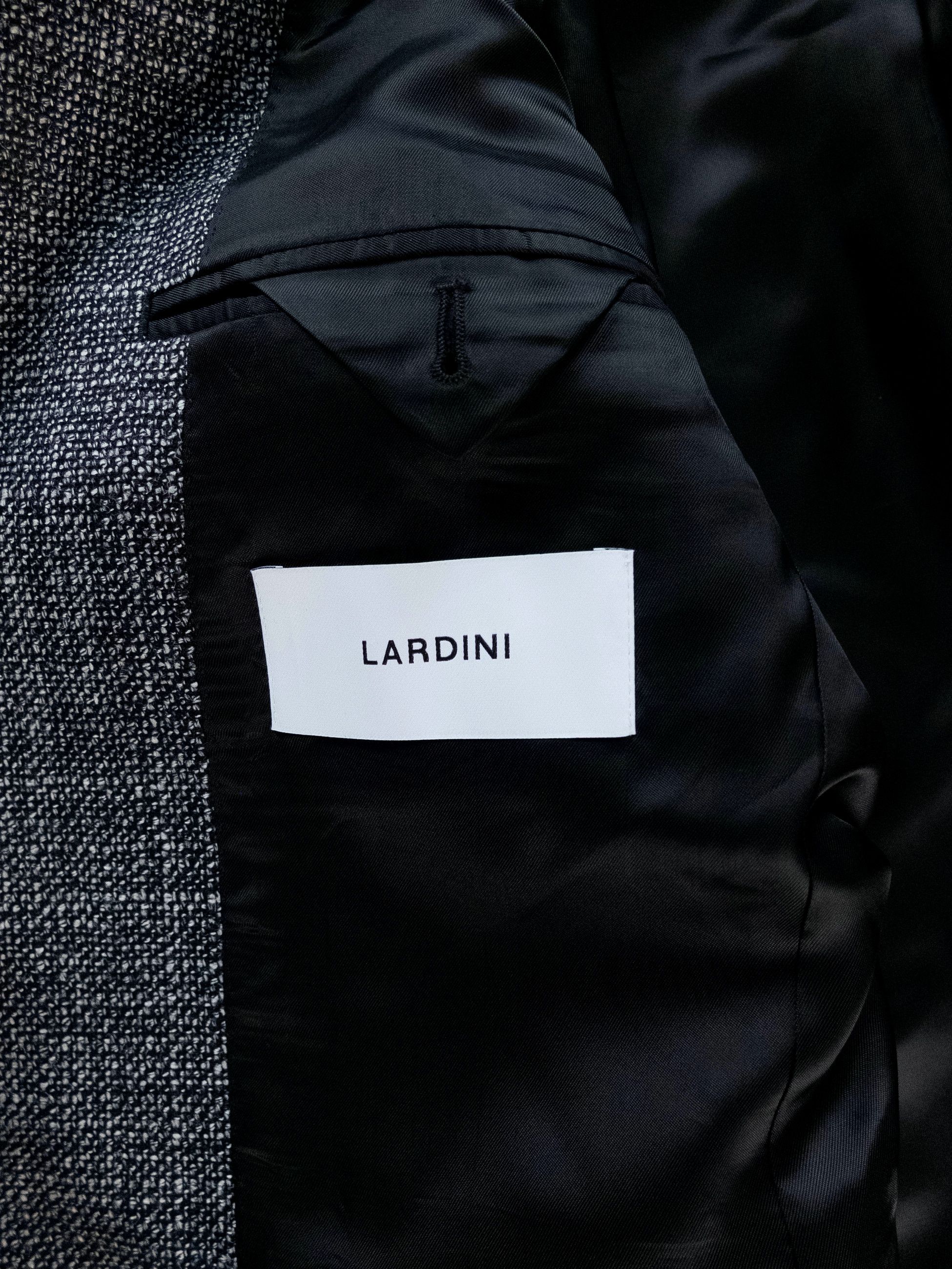 Lardini LARDINI gray speckled weave wool silk sportcoat jacket Size 40R - 9 Thumbnail