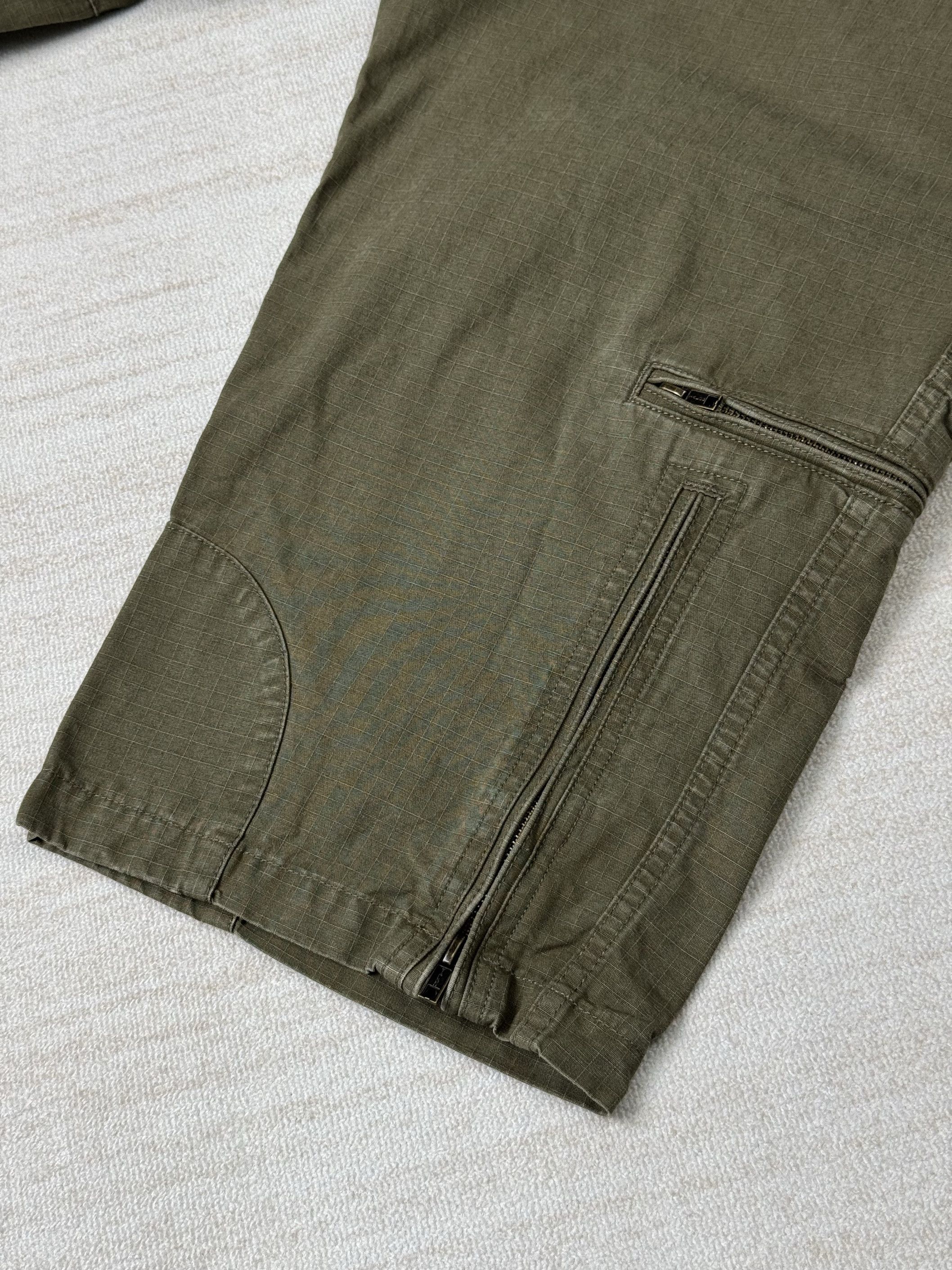 R13 UNWORN* R13 Khaki Flight Cargo Pants Size US 31 - 7 Thumbnail