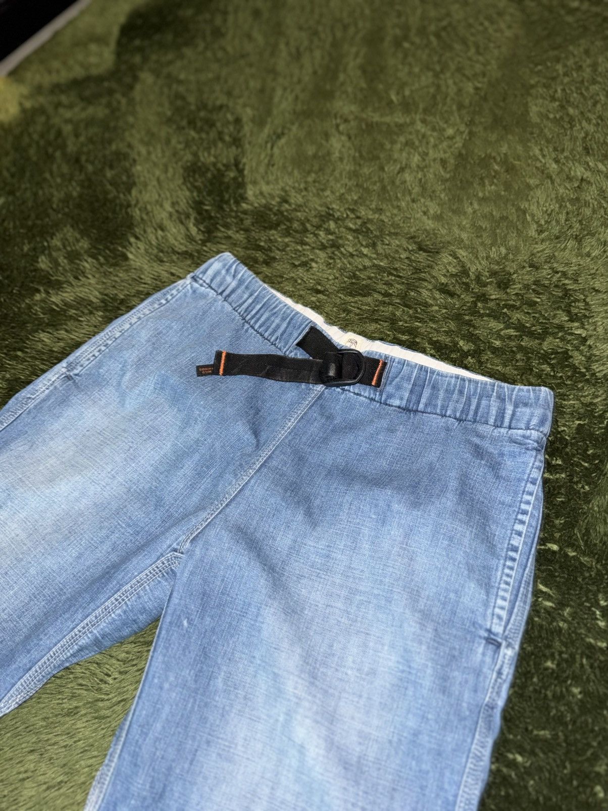 Wild Things Wildthings Japan Cropped Cut-Off Belted Denim Pants Size US 30 / EU 46 - 2 Thumbnail