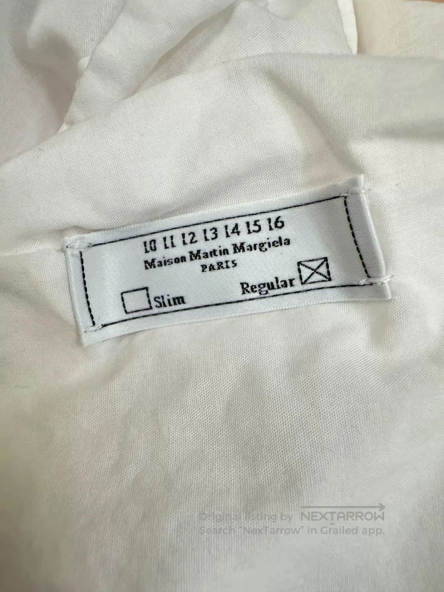 Maison Margiela Maison Martin Margiela White Shirt Size 44. Size US S / EU 44-46 / 1 - 9 Thumbnail