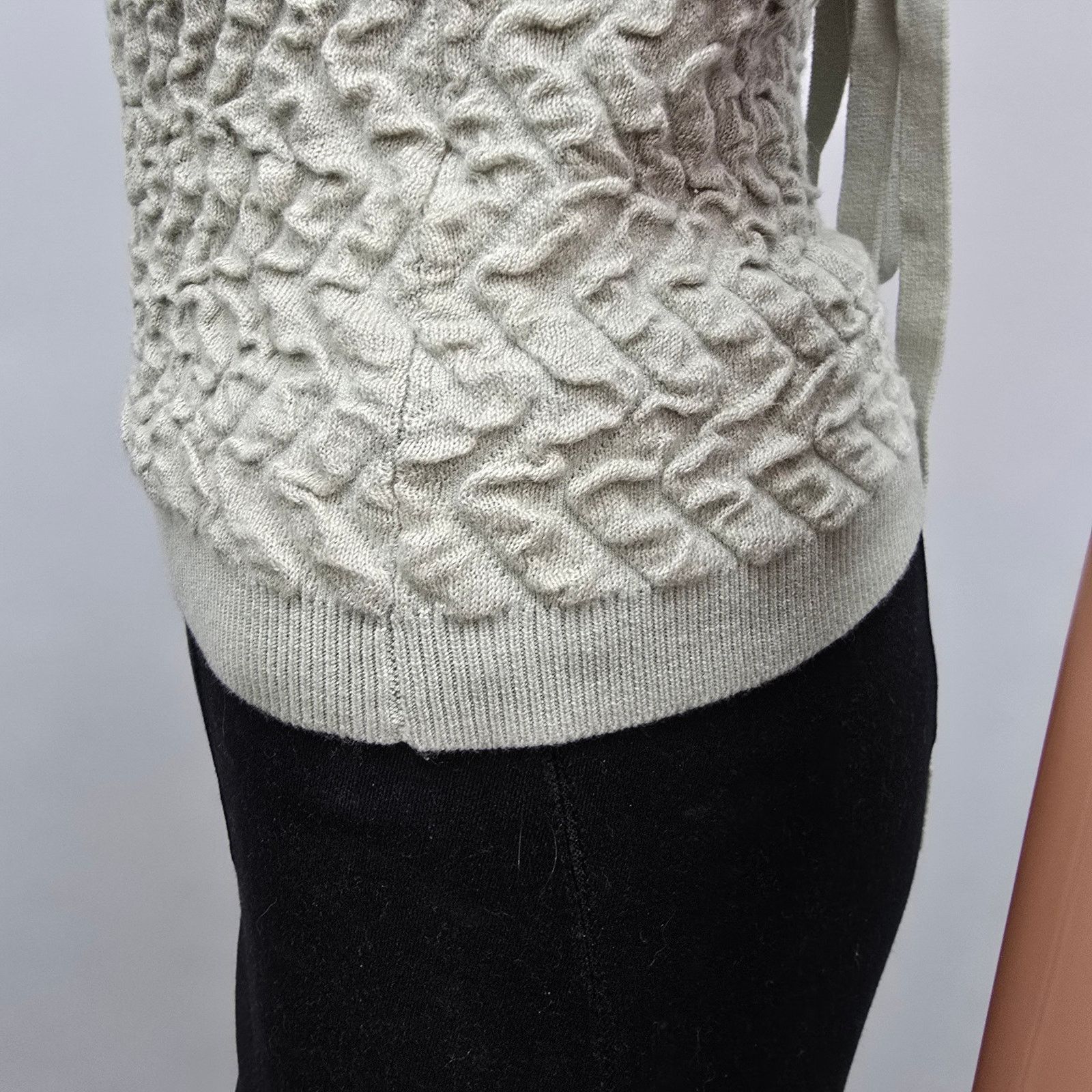 Club Monaco Club Monaco Tank Strappy Texture Top XS Stretch Tie back Size XS / US 0-2 / IT 36-38 - 11 Thumbnail