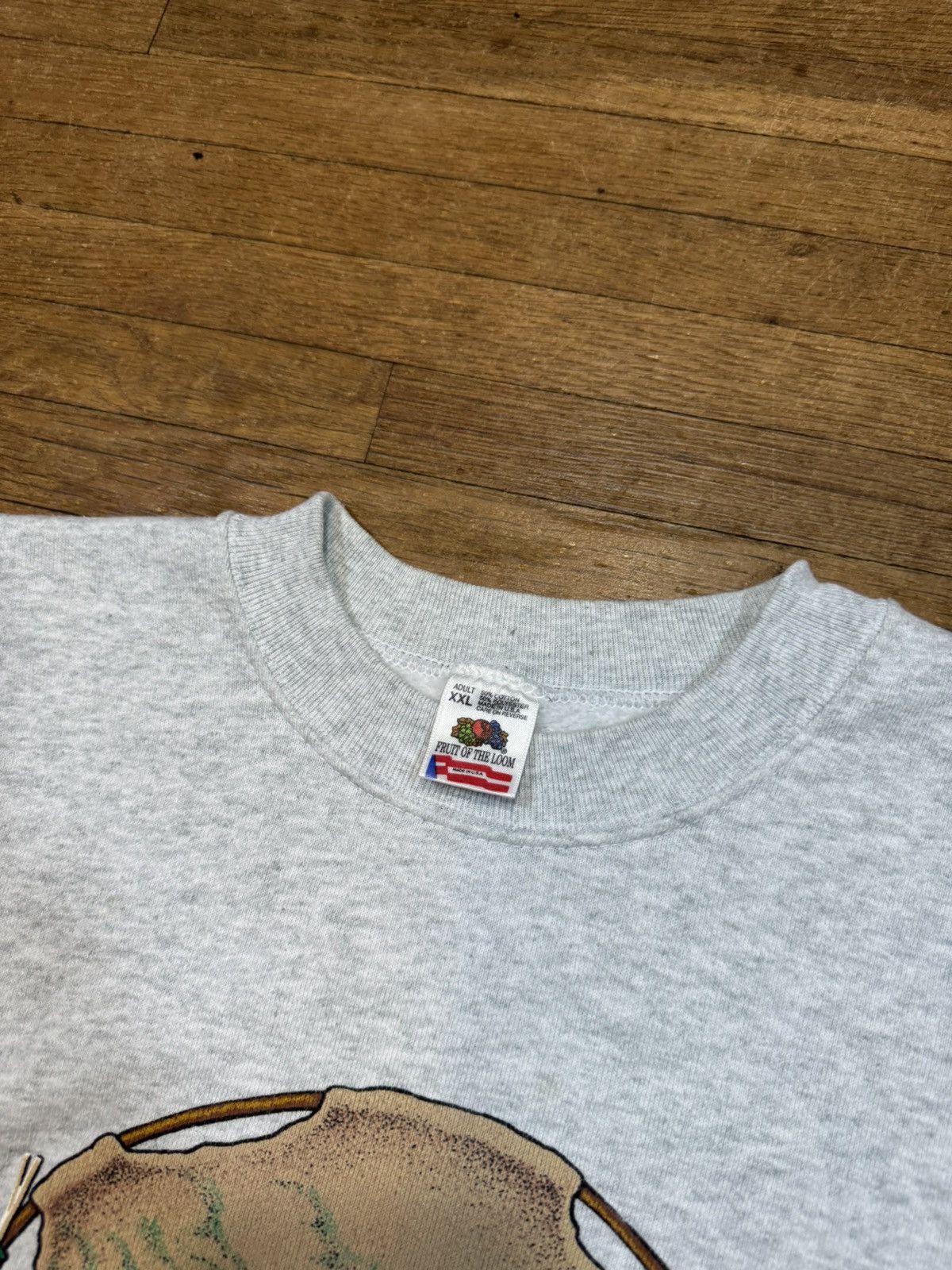 Fruit Of The Loom Vintage North Dakota Sweatshirt Size US XXL / EU 58 / 5 - 3 Thumbnail