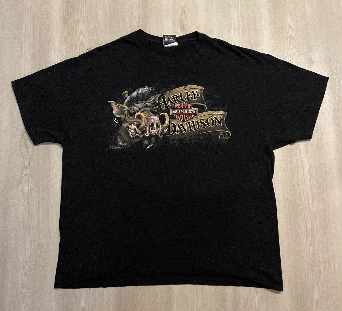 Harley Davidson 2012 Harley Davidson Missouri Hog Police Chase Sz XL Size US XL / EU 56 / 4 - 3 Thumbnail