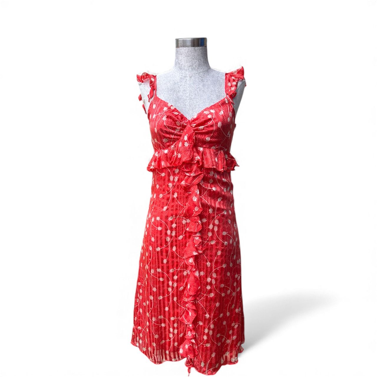 Anna Sui Vintage 90s red dress Size XS / US 0-2 / IT 36-38 - 1 Thumbnail