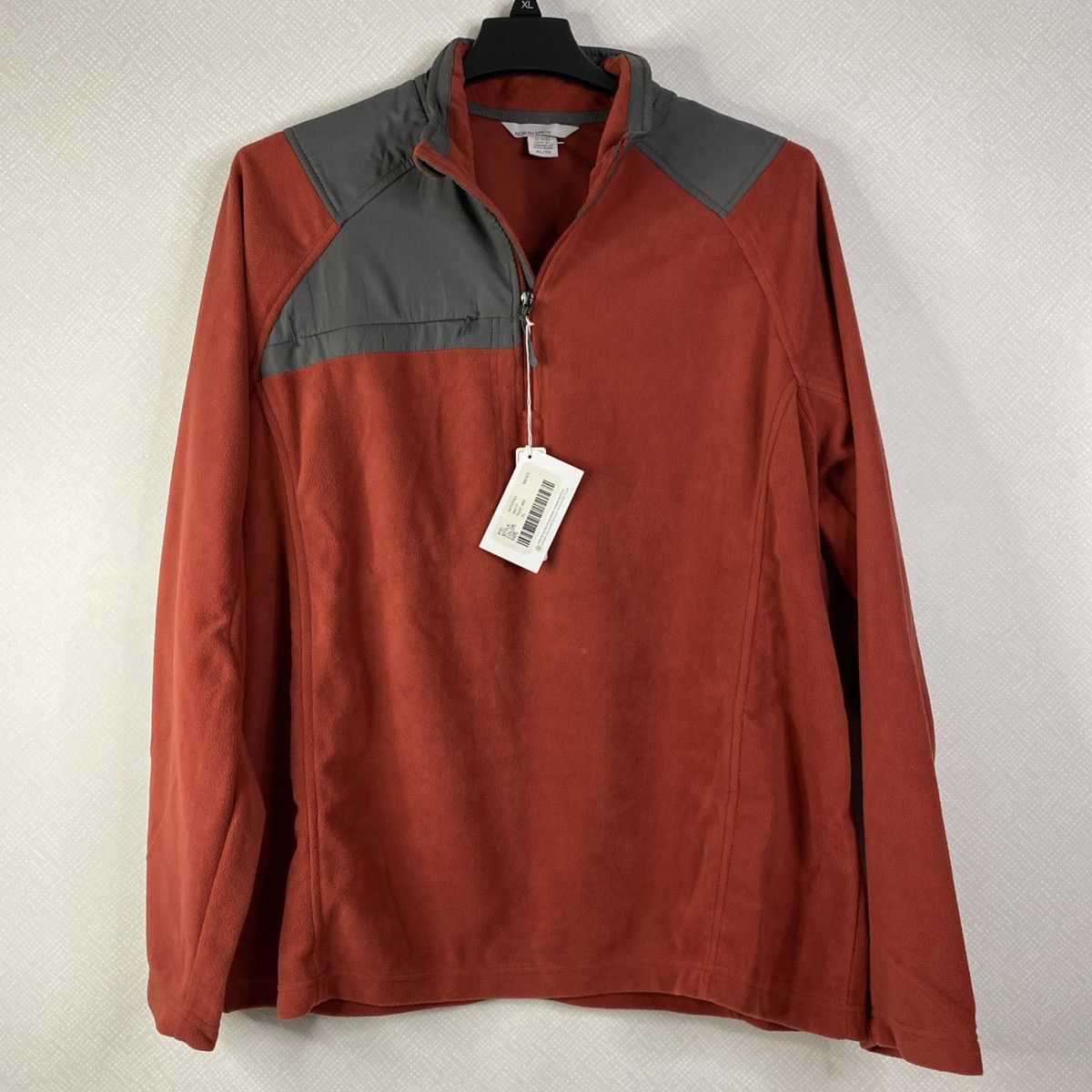 North End North End Jacket Men's Sz XL Rust Gray Pullover NWT Size US XL / EU 56 / 4 - 1 Thumbnail