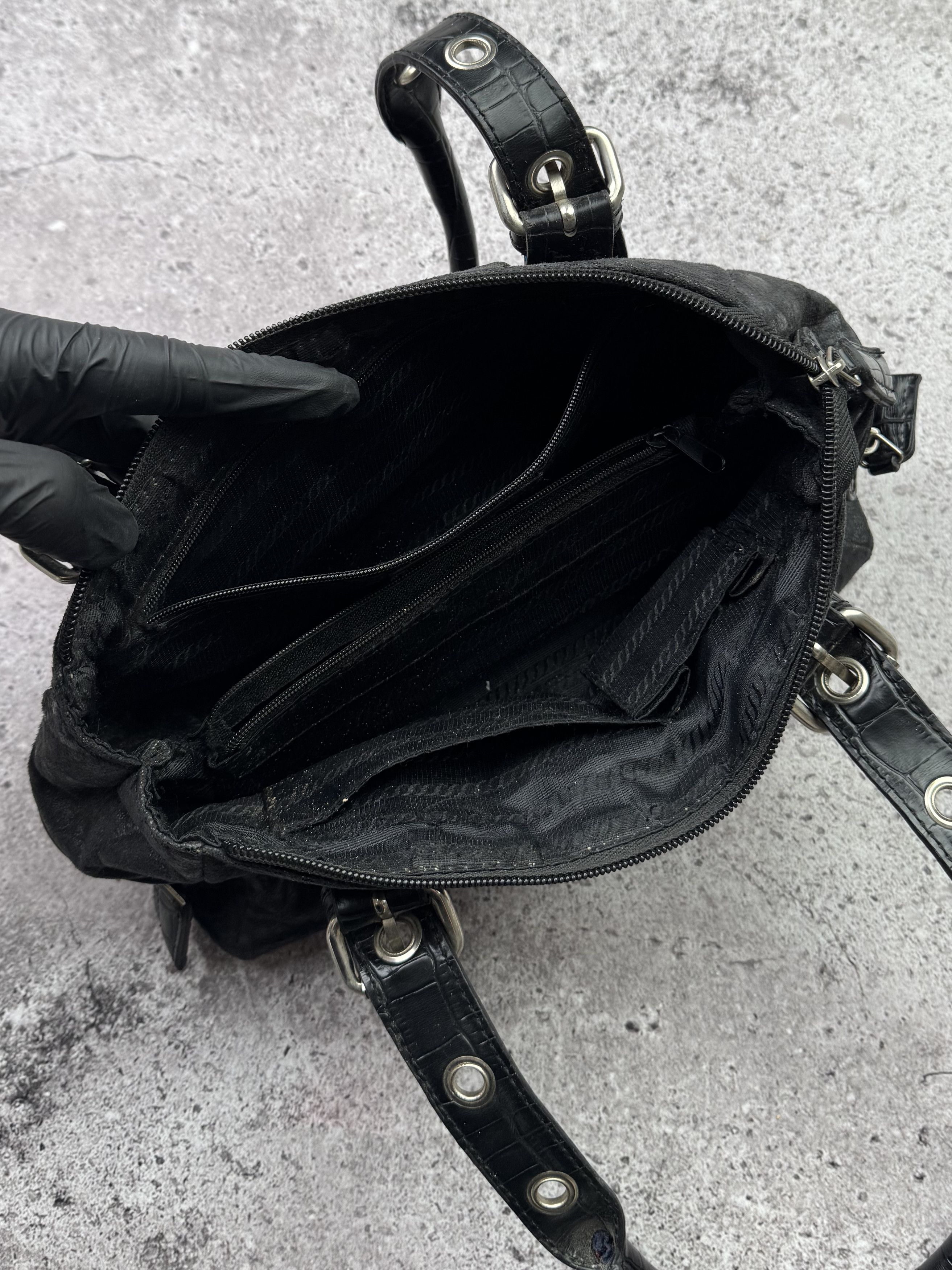 Vintage Vintage Handle Bag C515(V218) Size ONE SIZE - 14 Thumbnail
