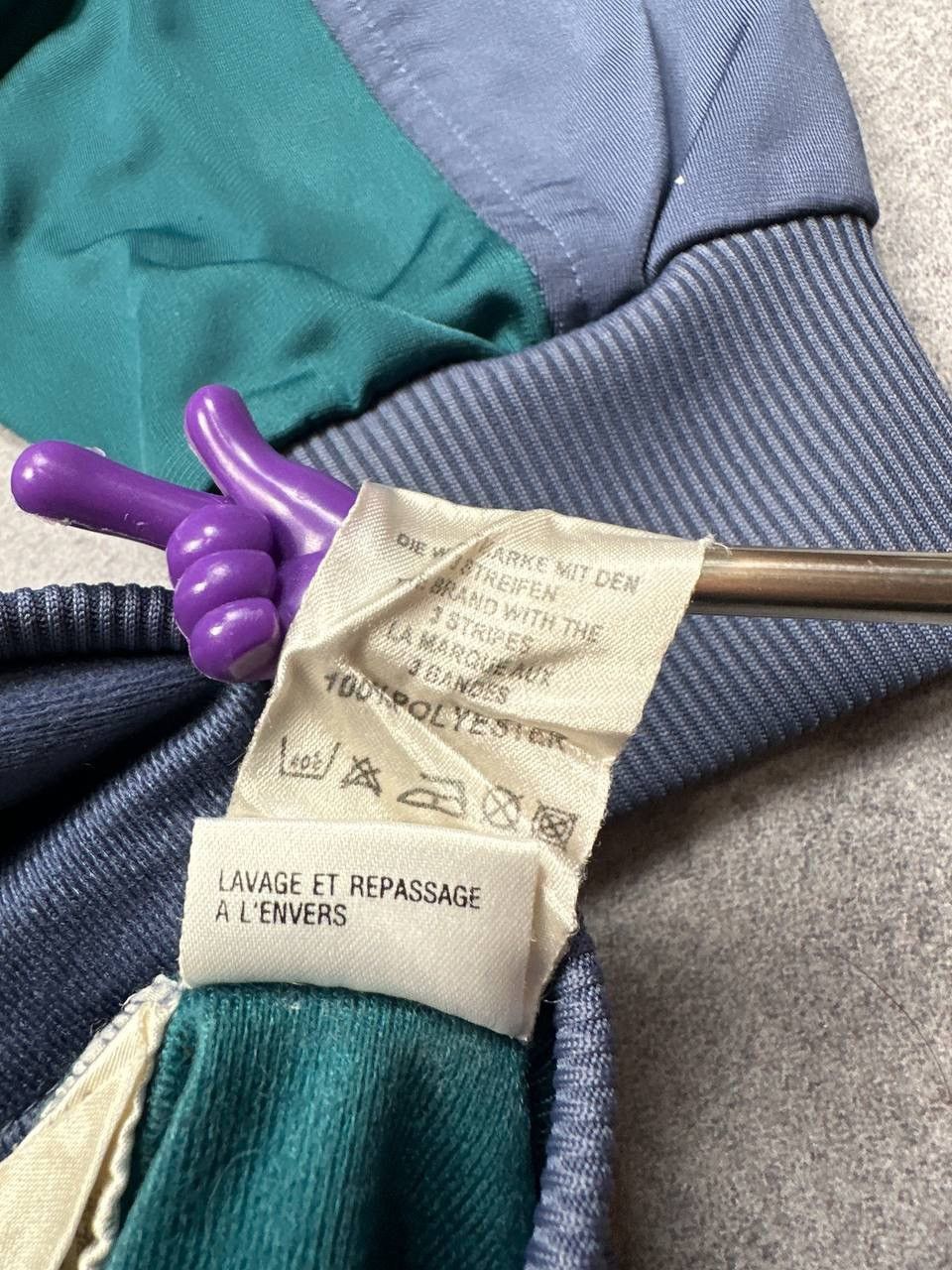 Adidas Vintage Adidas Track Jacket, Size XL – Retro 90s Sportswear Size US XL / EU 56 / 4 - 7 Thumbnail