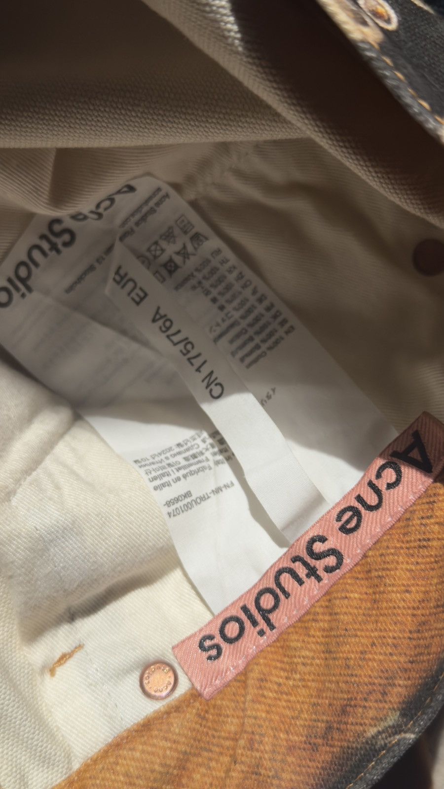 Acne Studios SS25 ACNE STUDIOS | Acne Studios 2006M Trompe L’Oeil Jeans — Size US 28 / EU 44 - 11 Thumbnail