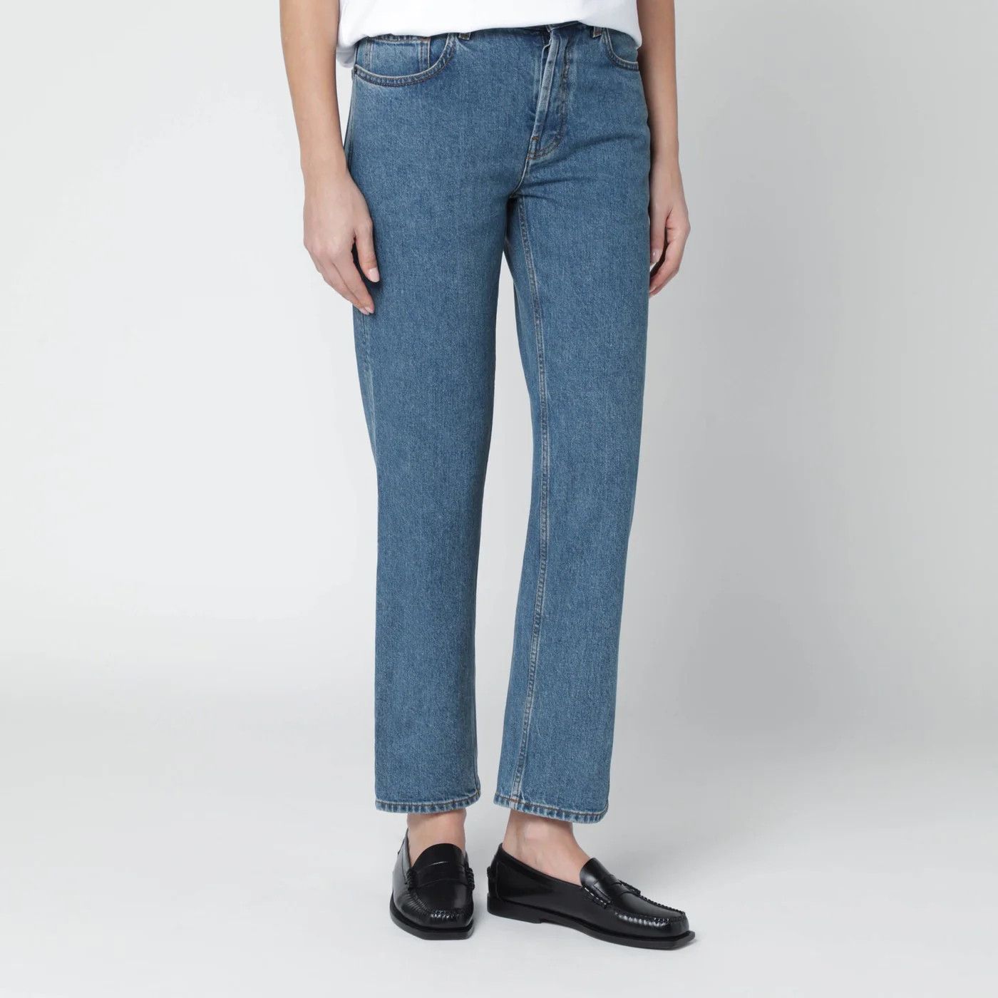 Burberry o1d2blof0426 Regular Fit Jeans in Blue Size 29" - 1 Thumbnail